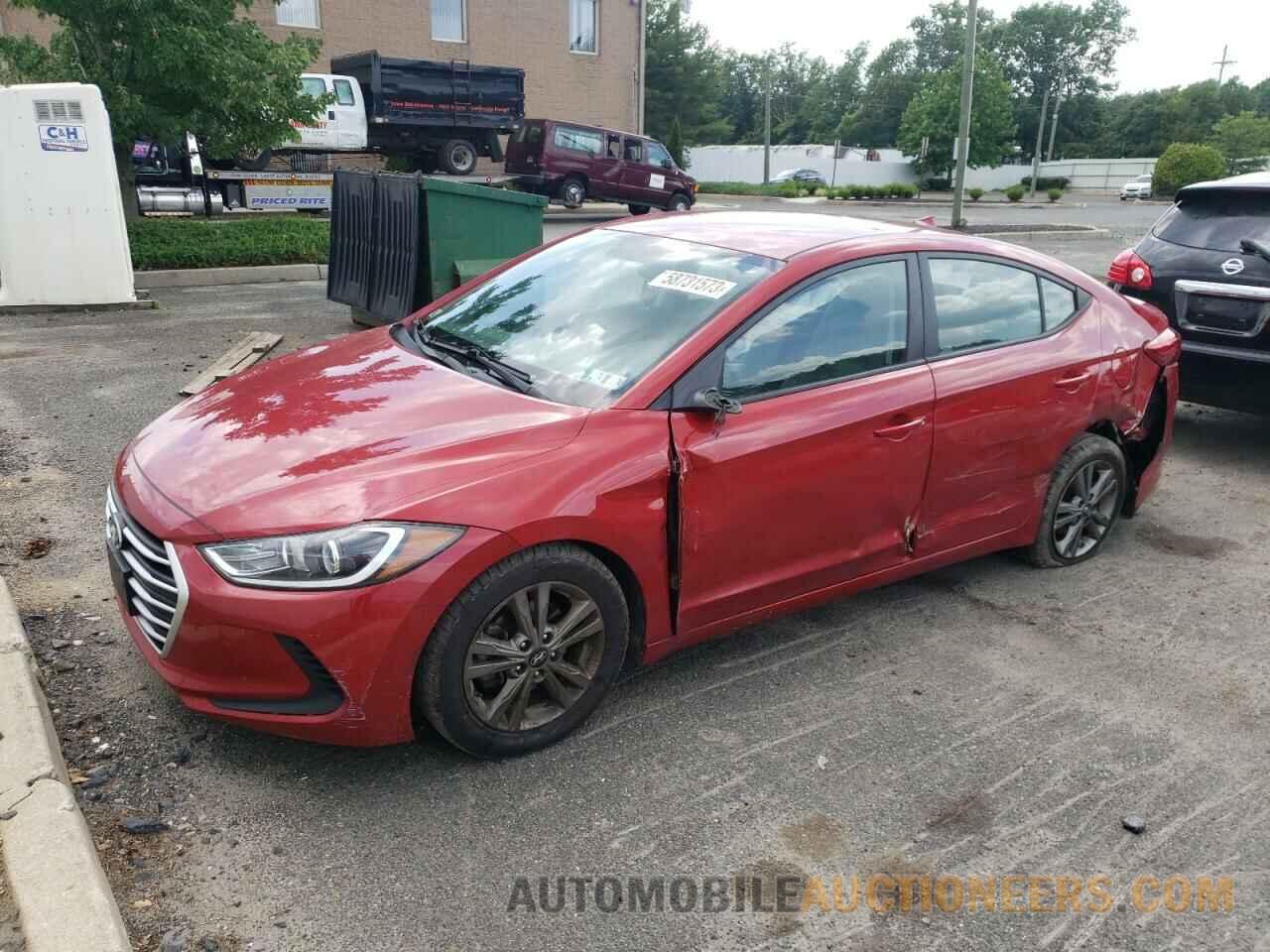 5NPD84LF7JH396823 HYUNDAI ELANTRA 2018