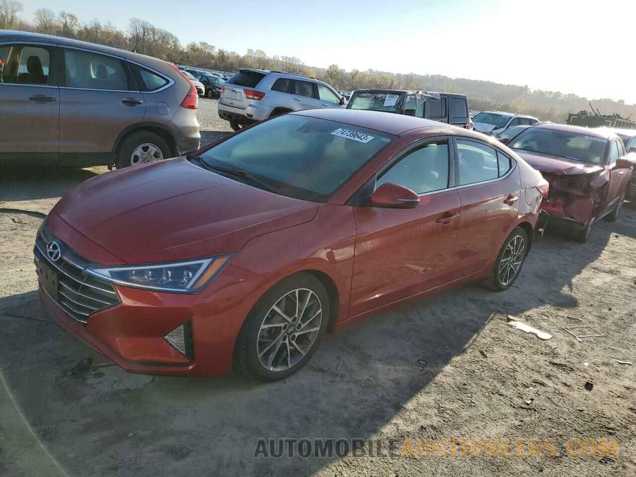 5NPD84LF7KH443009 HYUNDAI ELANTRA 2019