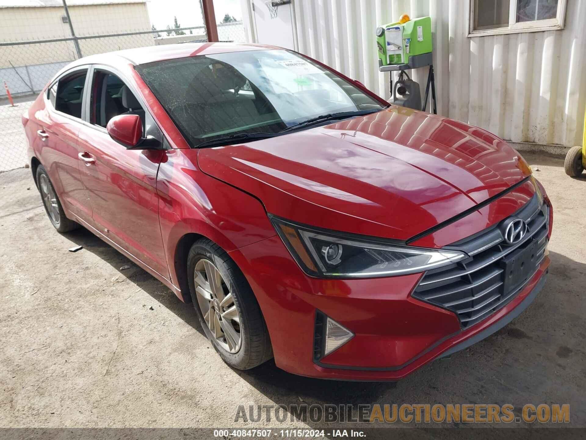 5NPD84LF7KH449652 HYUNDAI ELANTRA 2019