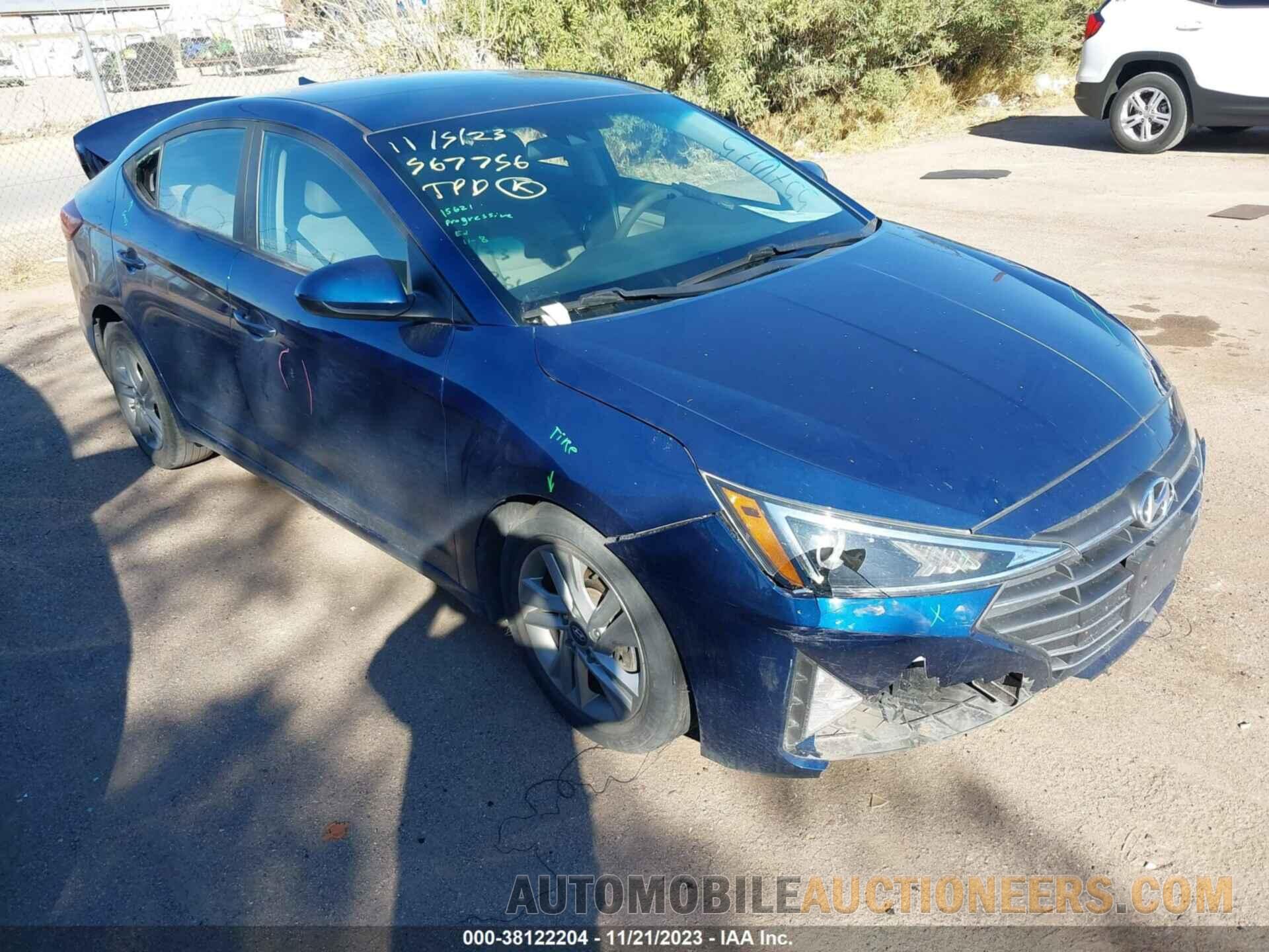 5NPD84LF7LH557075 HYUNDAI ELANTRA 2020