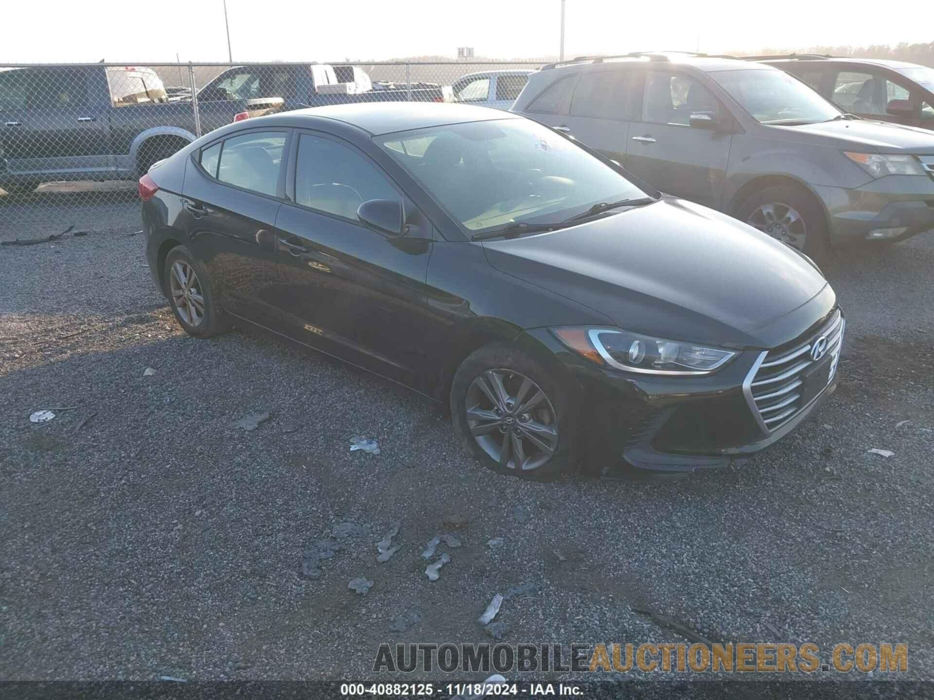 5NPD84LF8HH117163 HYUNDAI ELANTRA 2017