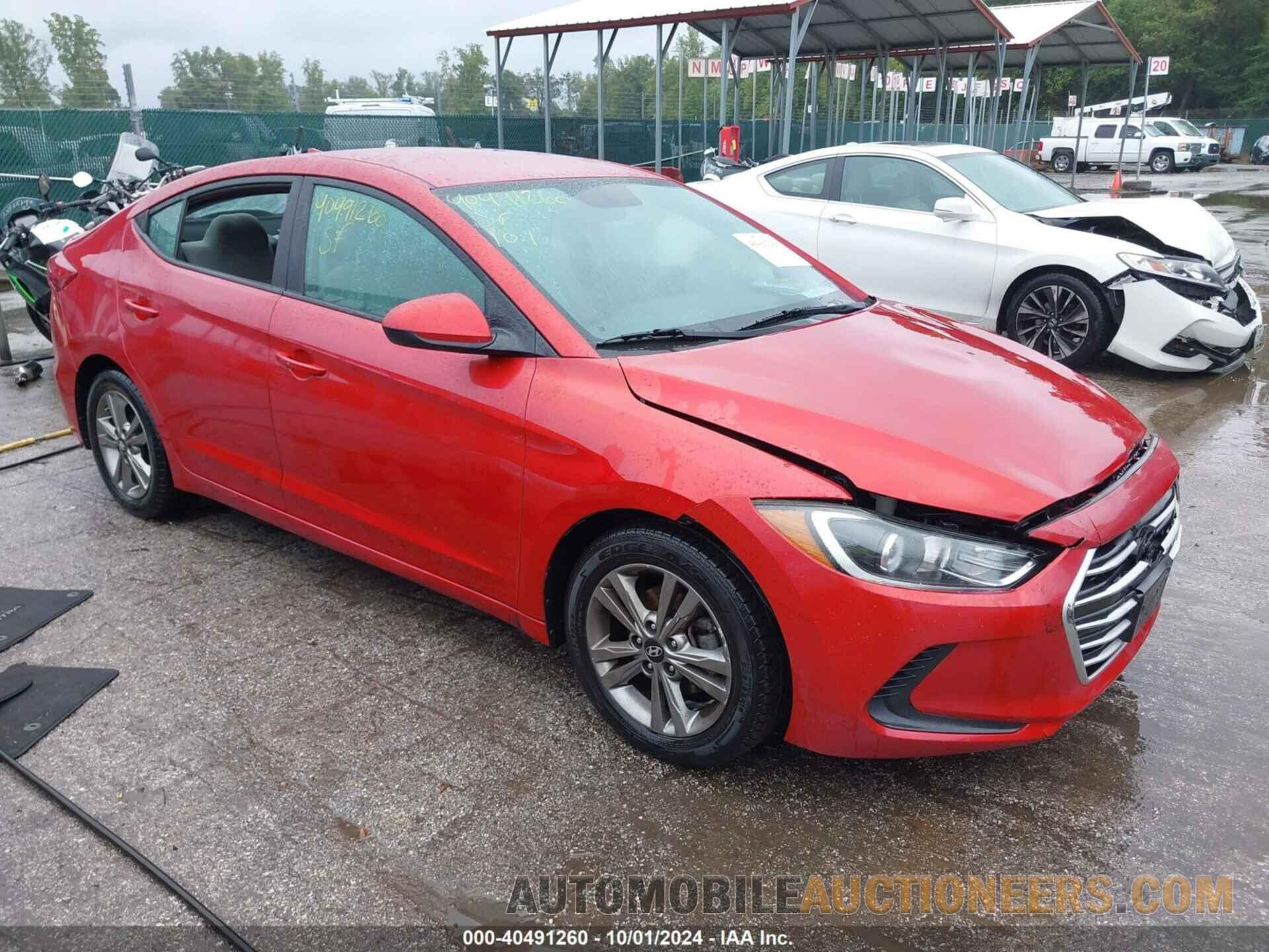 5NPD84LF8HH145321 HYUNDAI ELANTRA 2017