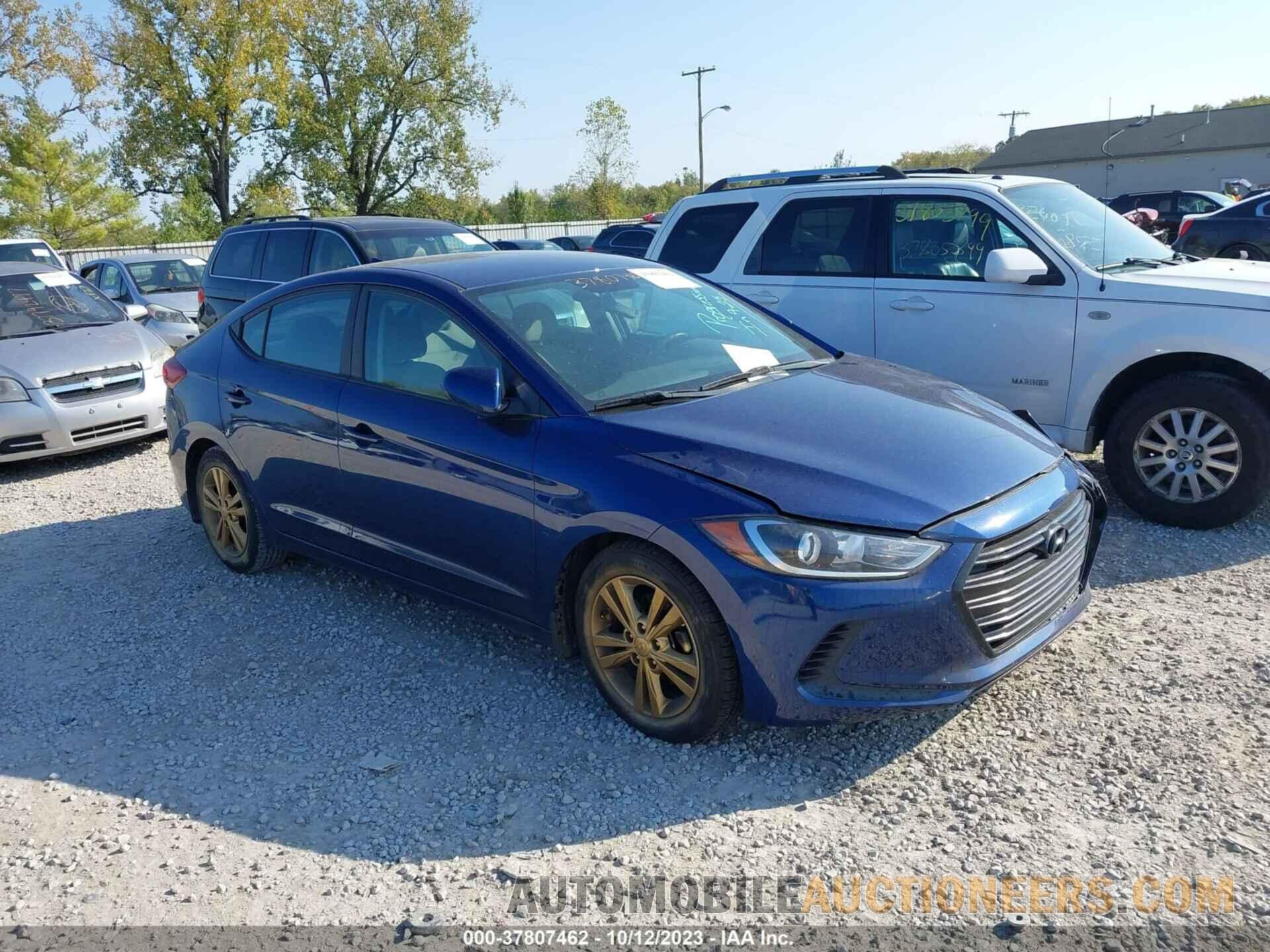 5NPD84LF8JH213557 HYUNDAI ELANTRA 2018