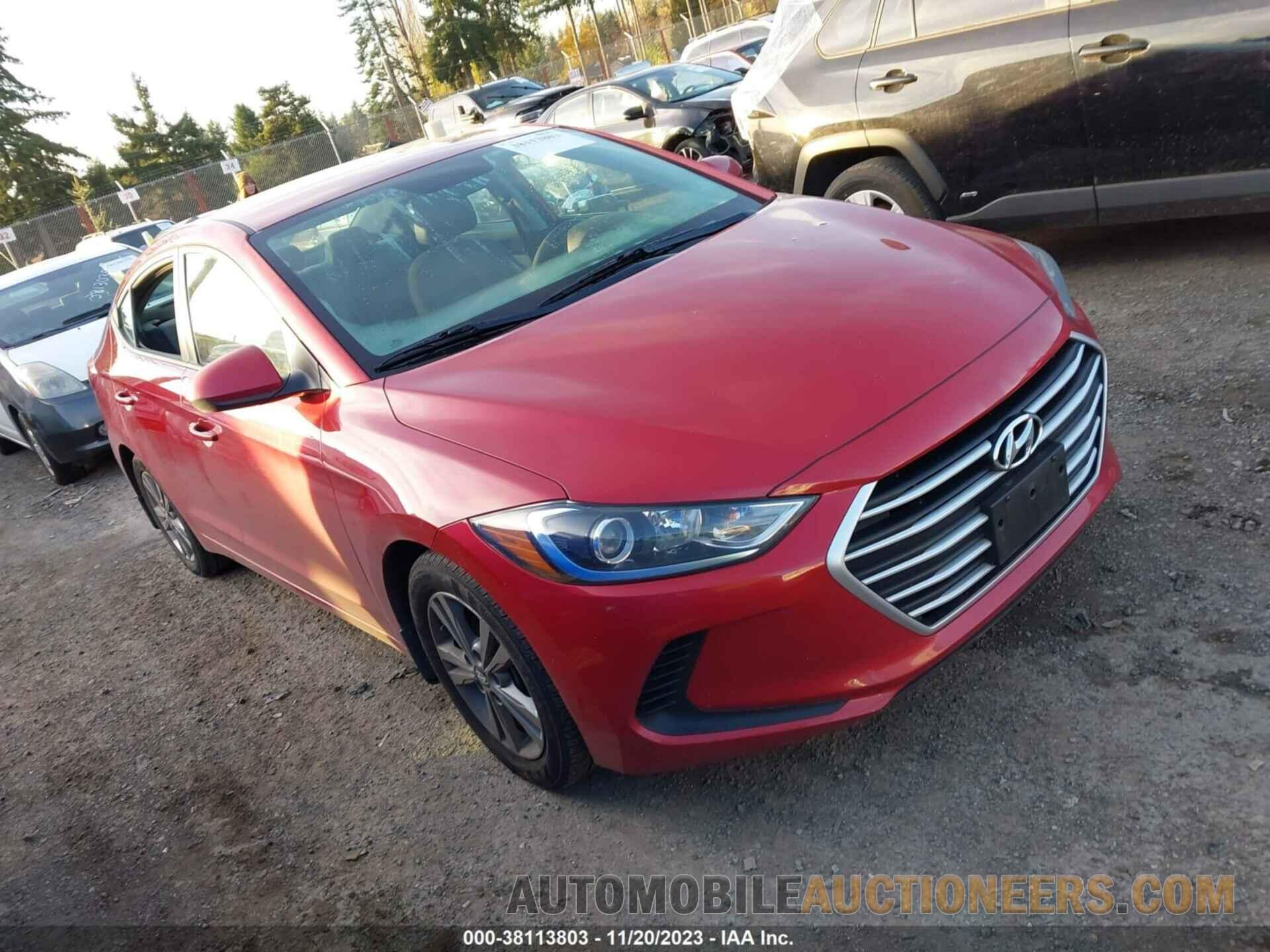 5NPD84LF8JH270115 HYUNDAI ELANTRA 2018