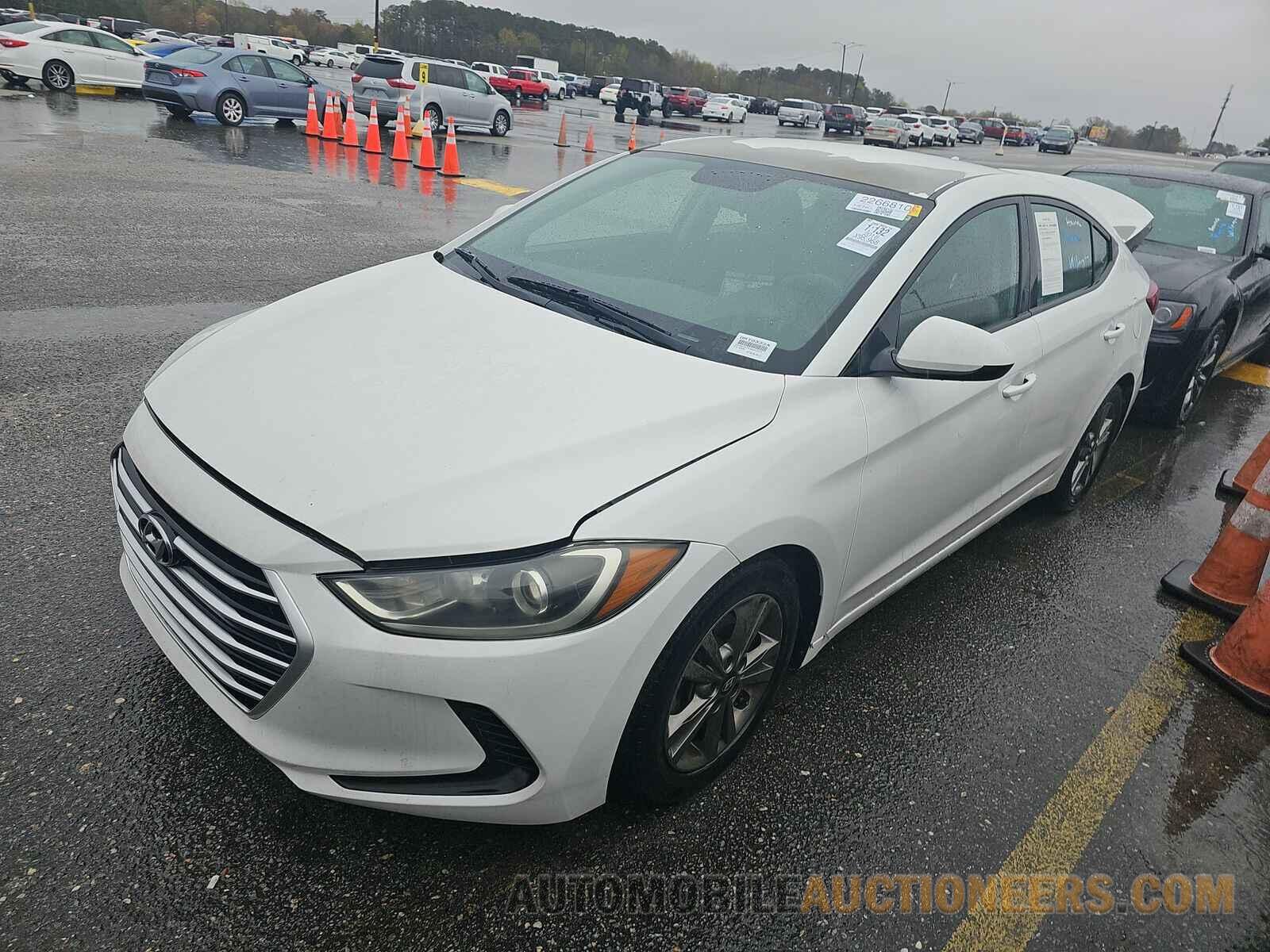 5NPD84LF8JH283477 Hyundai Elantra 2018