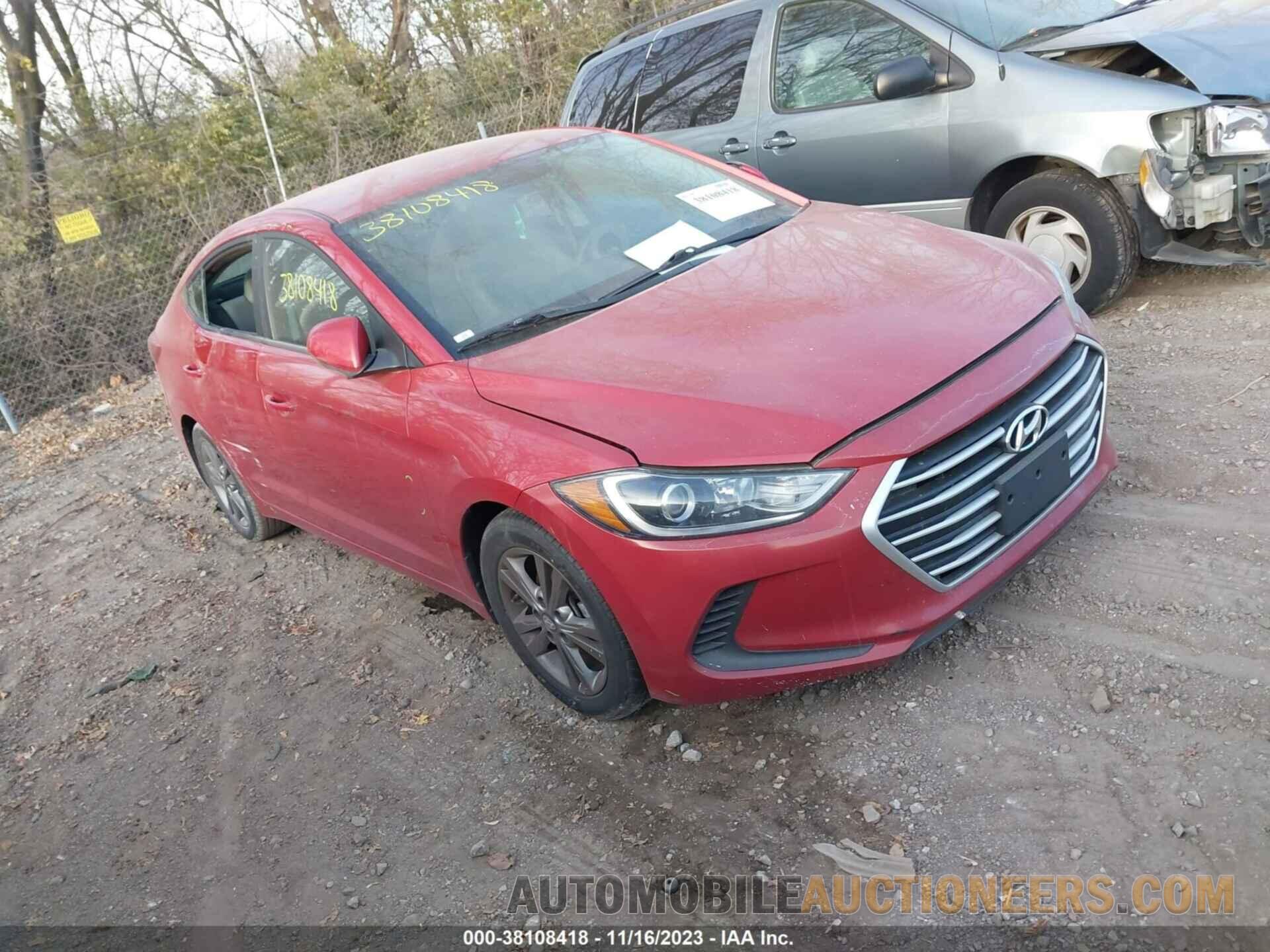 5NPD84LF8JH304960 HYUNDAI ELANTRA 2018