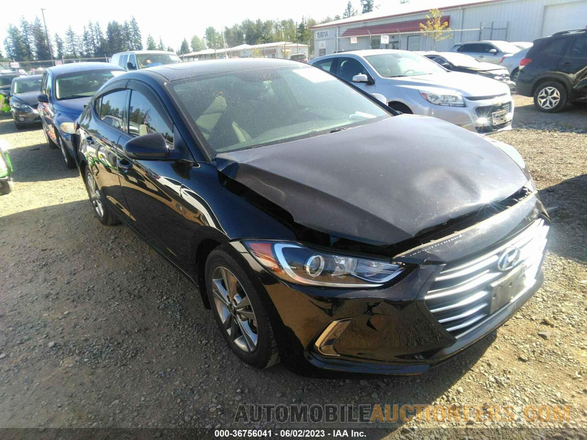 5NPD84LF8JH315344 HYUNDAI ELANTRA 2018