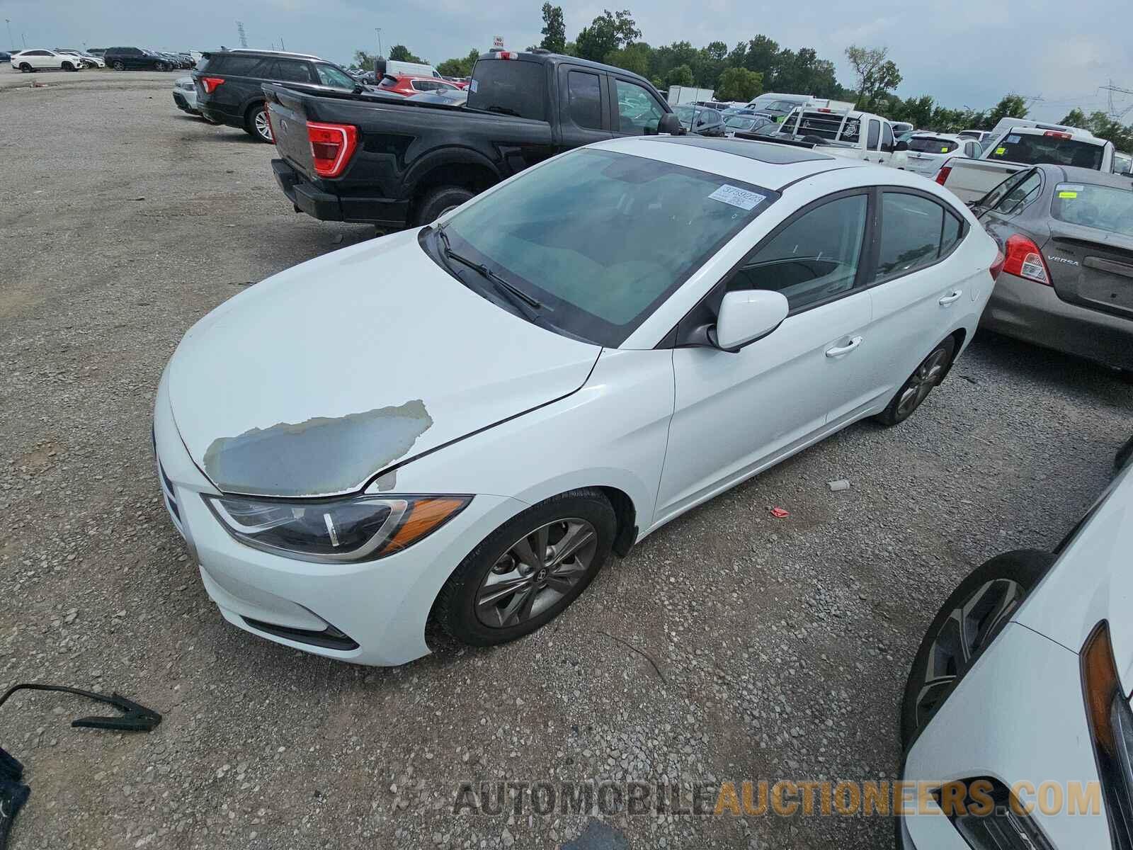 5NPD84LF8JH321886 Hyundai Elantra 2018