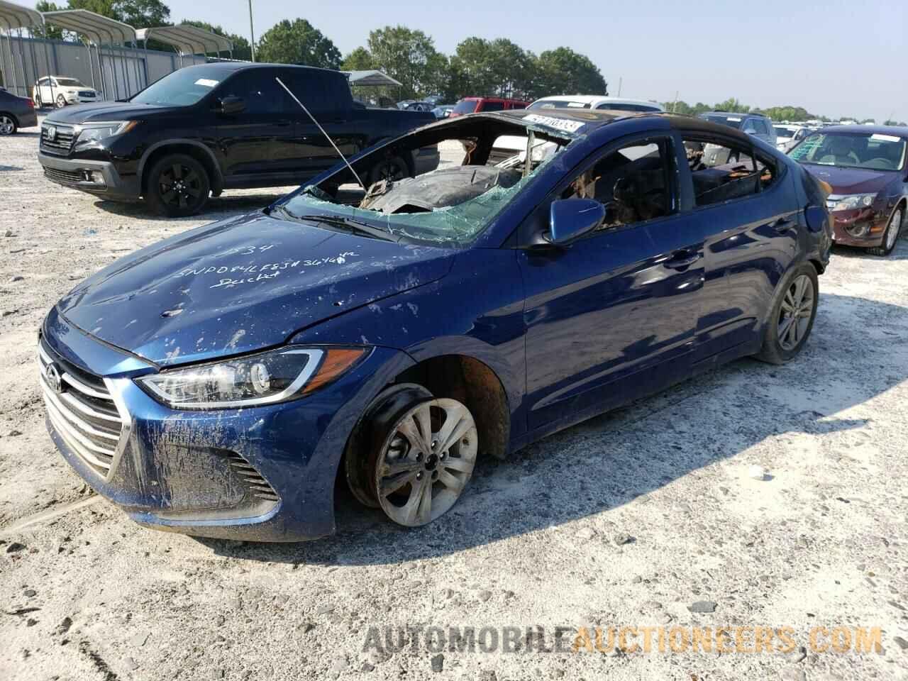 5NPD84LF8JH364642 HYUNDAI ELANTRA 2018