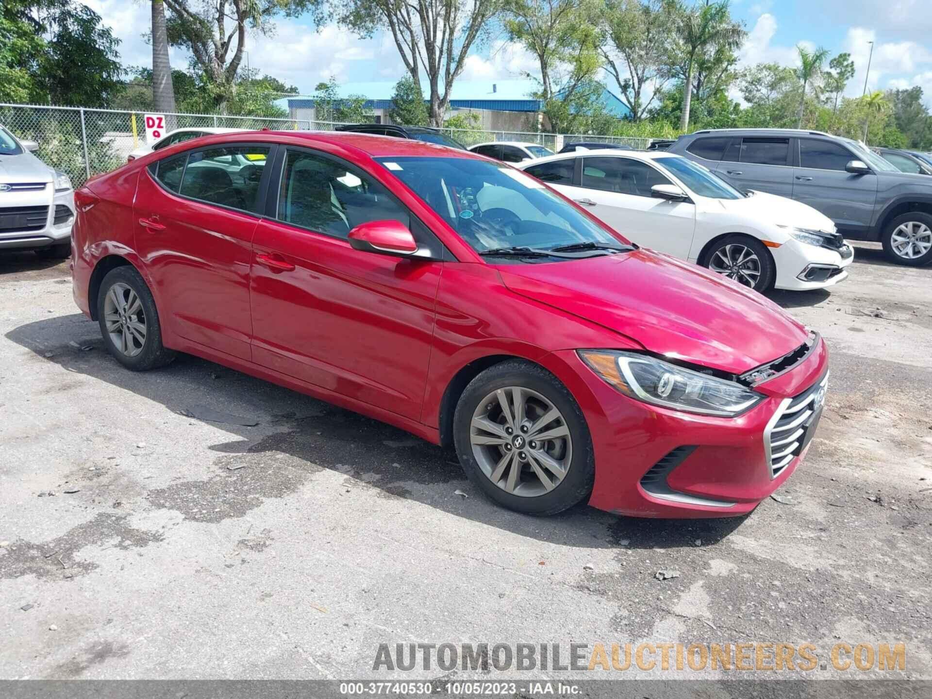 5NPD84LF8JH369307 HYUNDAI ELANTRA 2018