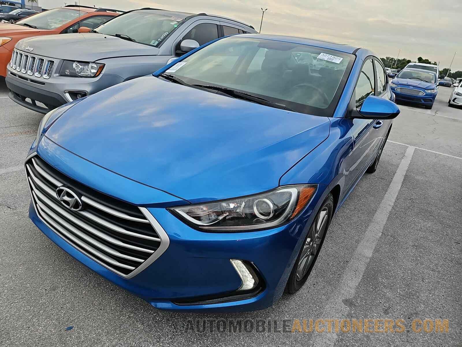 5NPD84LF8JH371672 Hyundai Elantra 2018