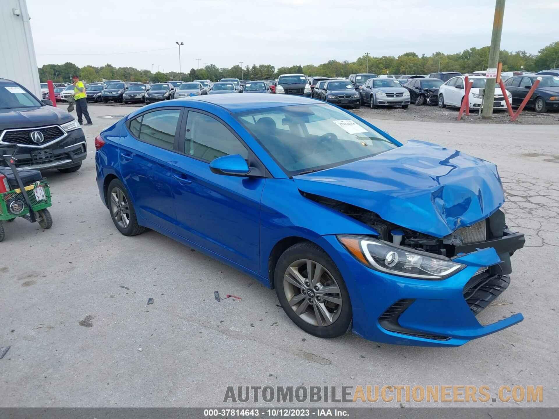 5NPD84LF8JH391744 HYUNDAI ELANTRA 2018