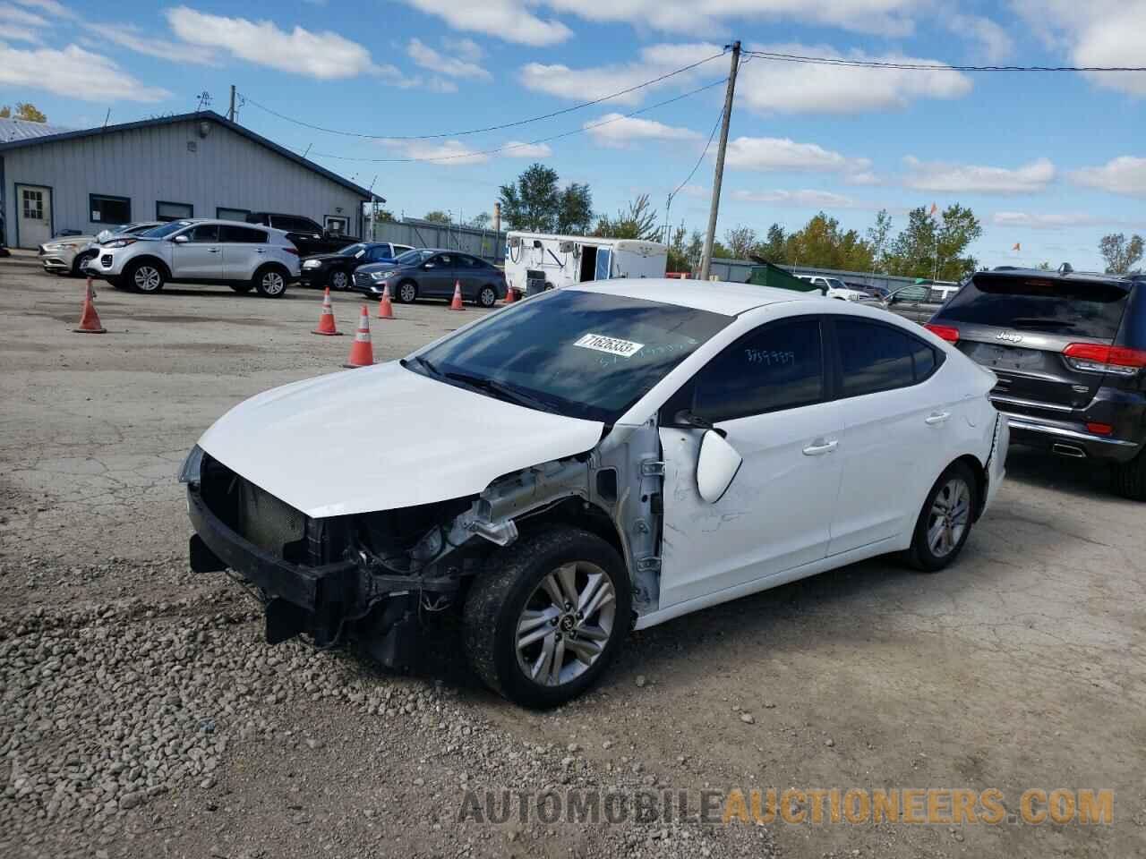 5NPD84LF8KH404400 HYUNDAI ELANTRA 2019