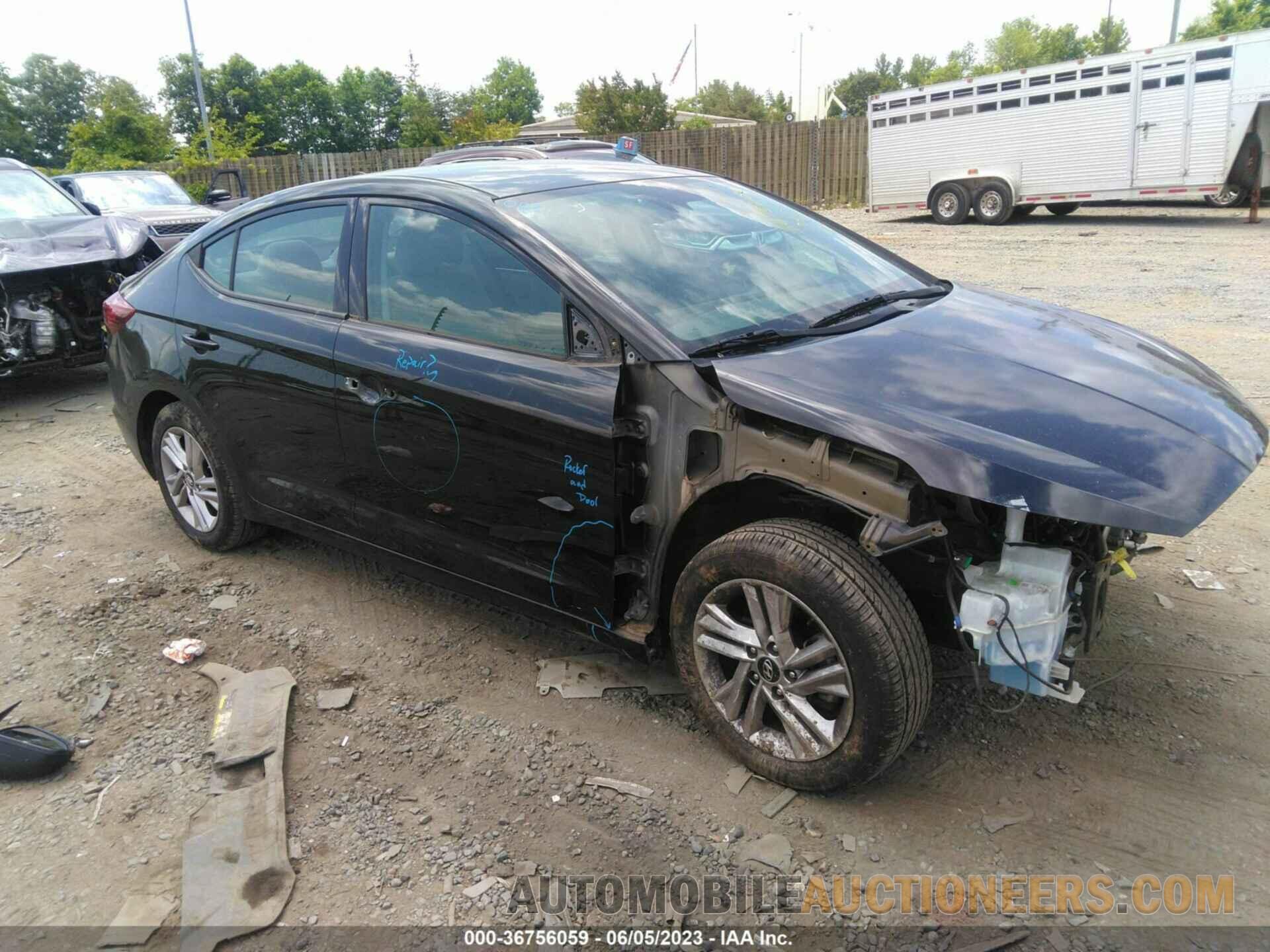 5NPD84LF8KH404803 HYUNDAI ELANTRA 2019