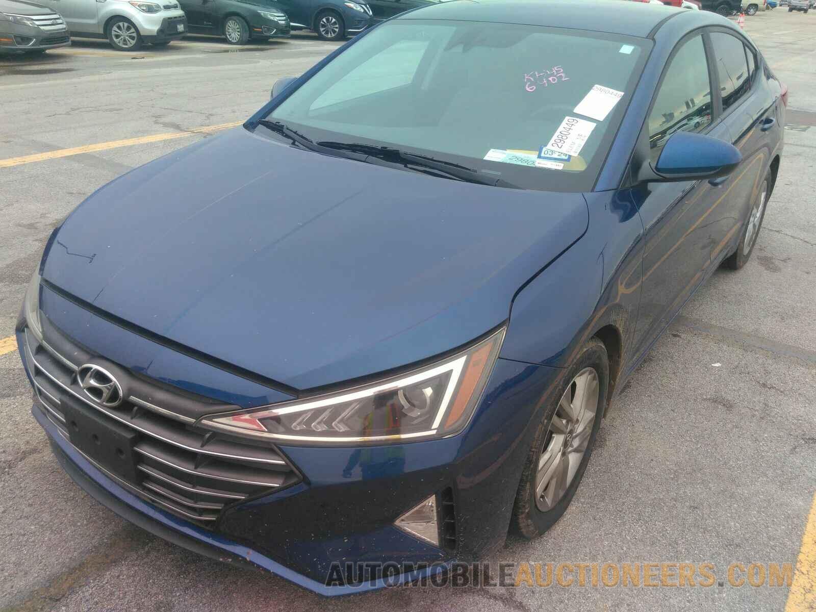 5NPD84LF8KH456402 Hyundai Elantra 2019