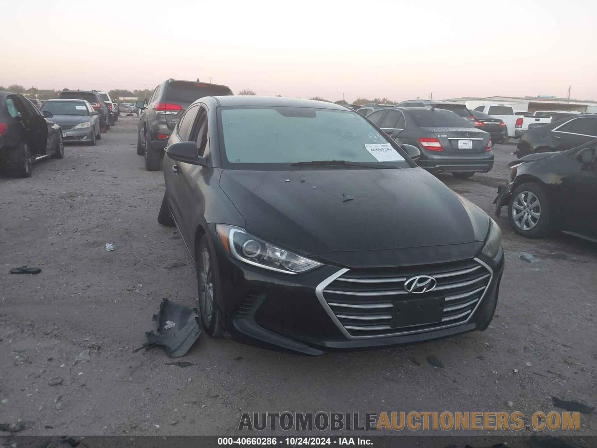 5NPD84LF9HH039265 HYUNDAI ELANTRA 2017