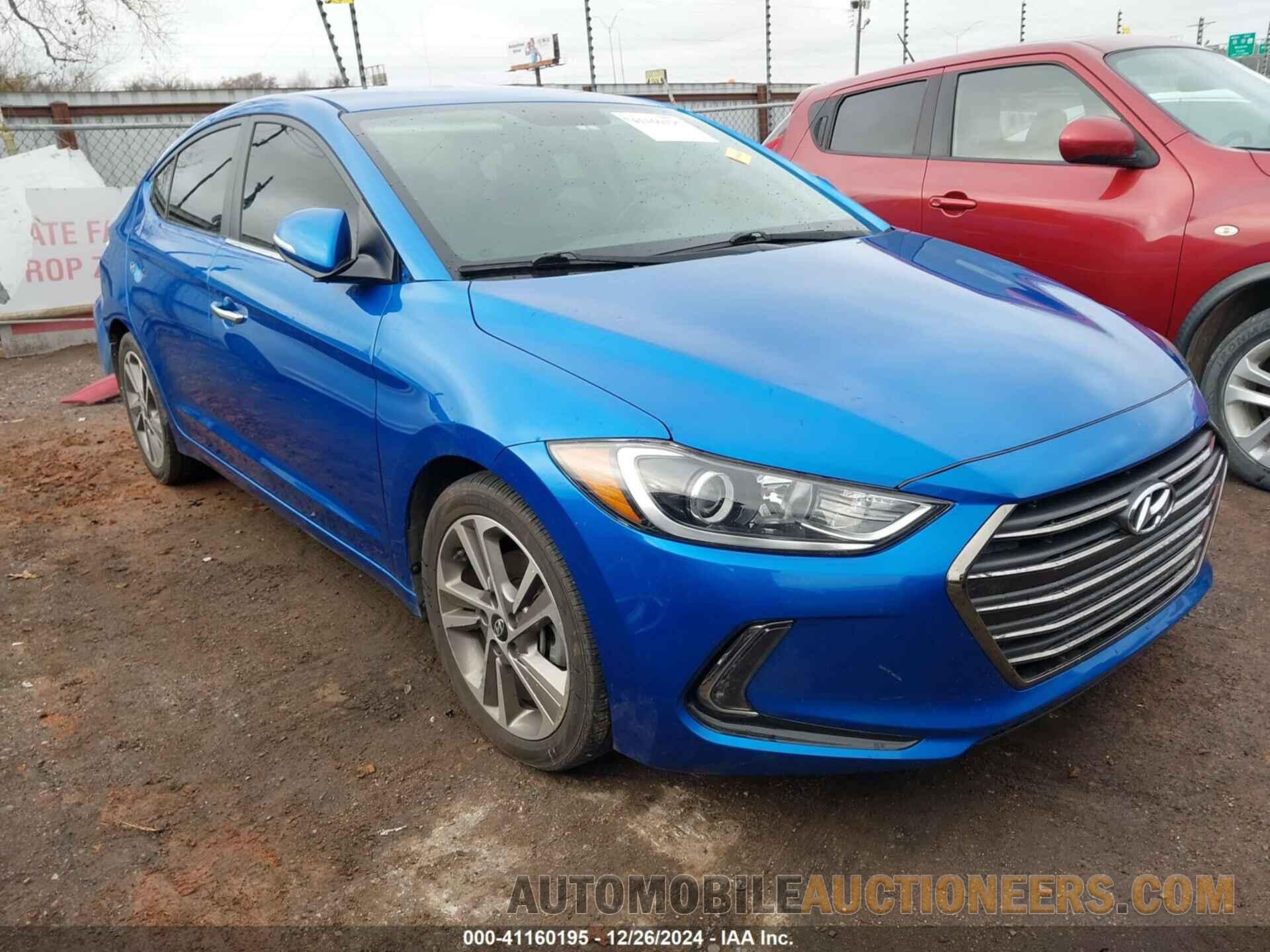 5NPD84LF9HH049598 HYUNDAI ELANTRA 2017