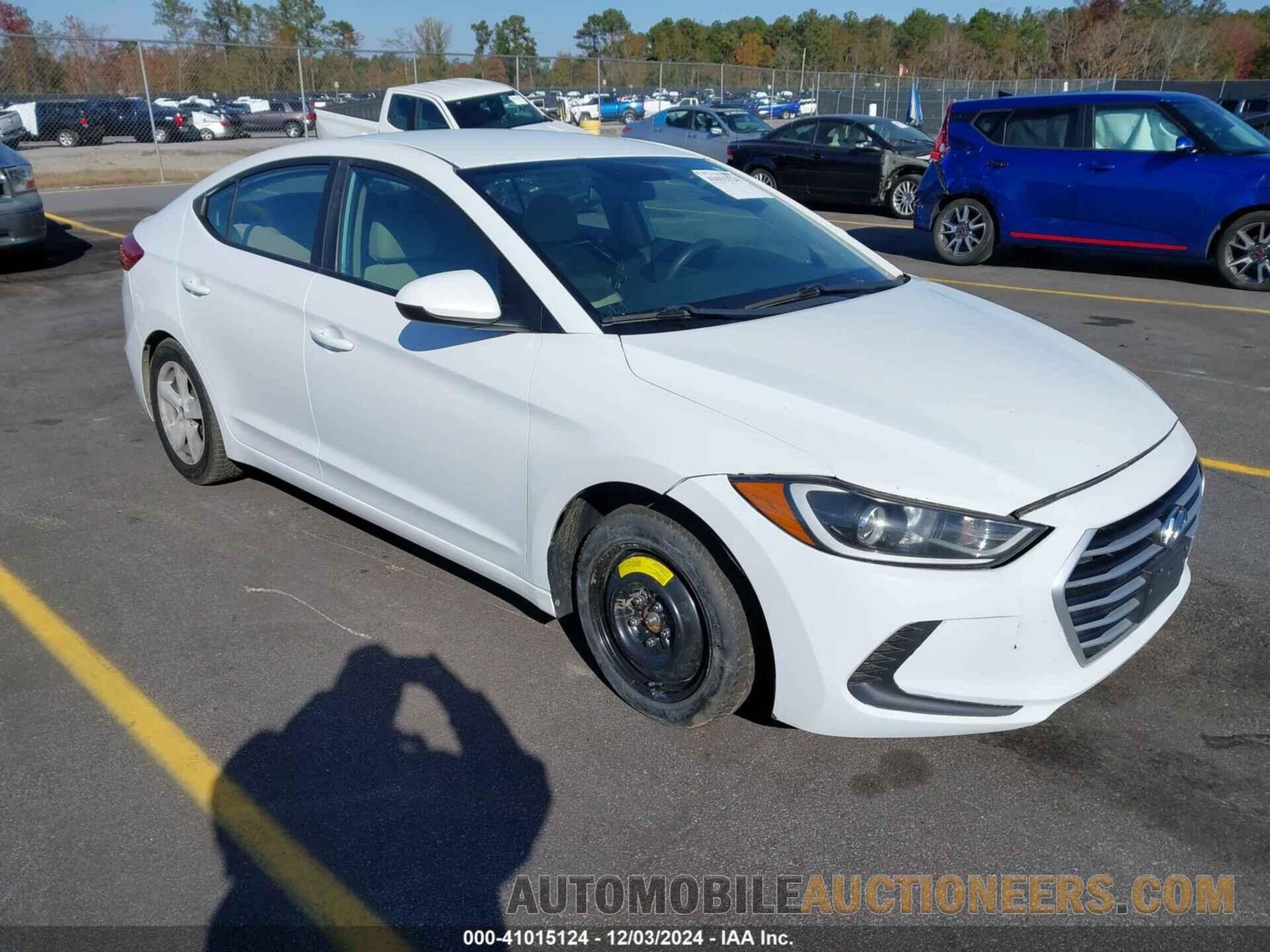 5NPD84LF9HH136532 HYUNDAI ELANTRA 2017