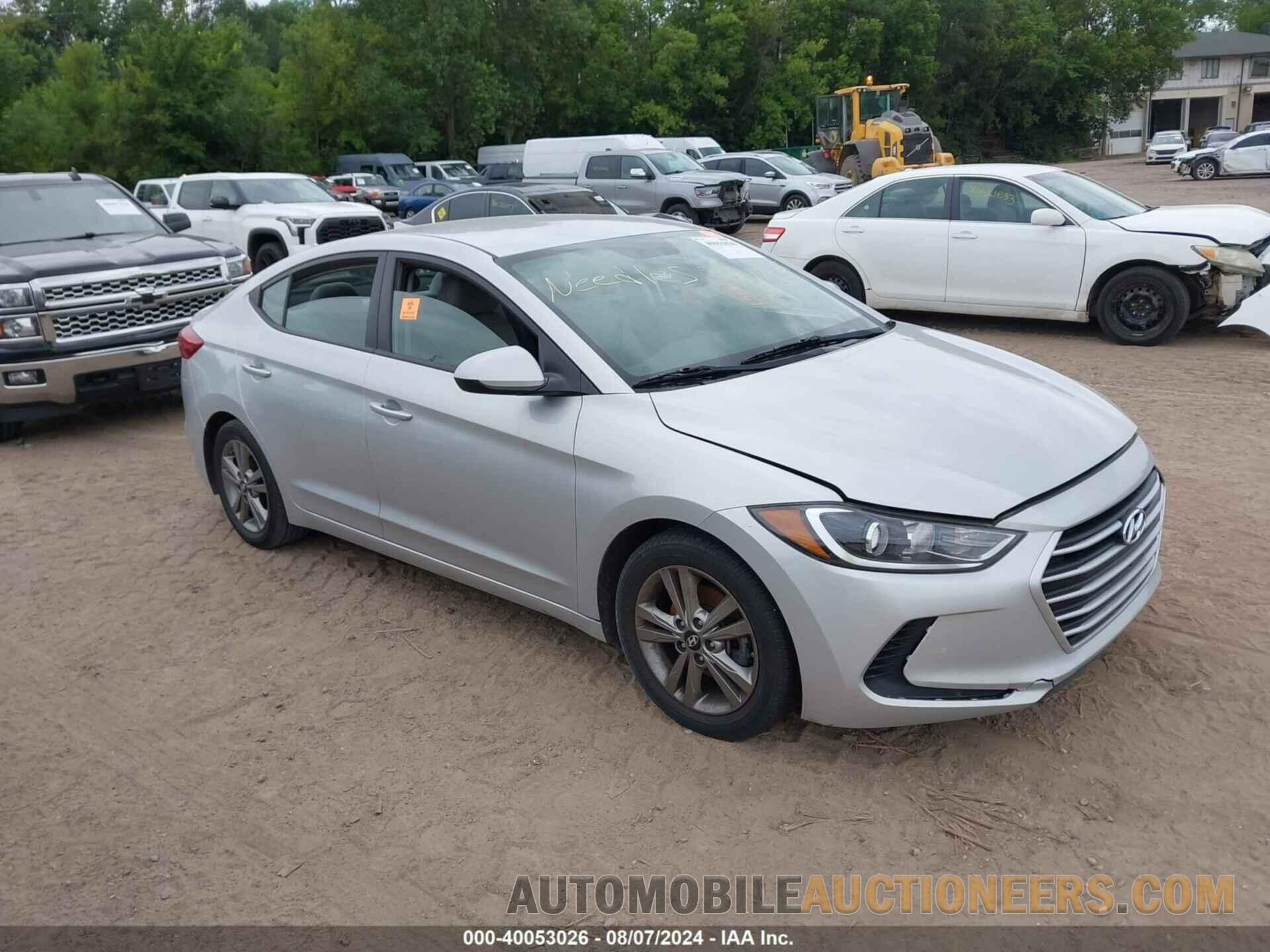 5NPD84LF9HH177307 HYUNDAI ELANTRA 2017