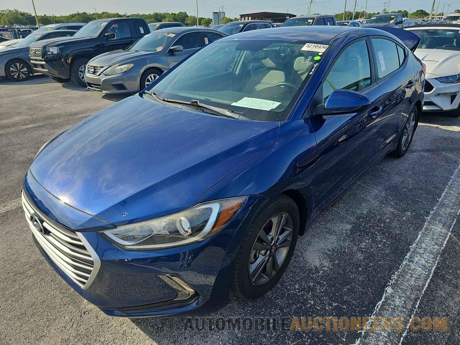 5NPD84LF9JH220842 Hyundai Elantra 2018