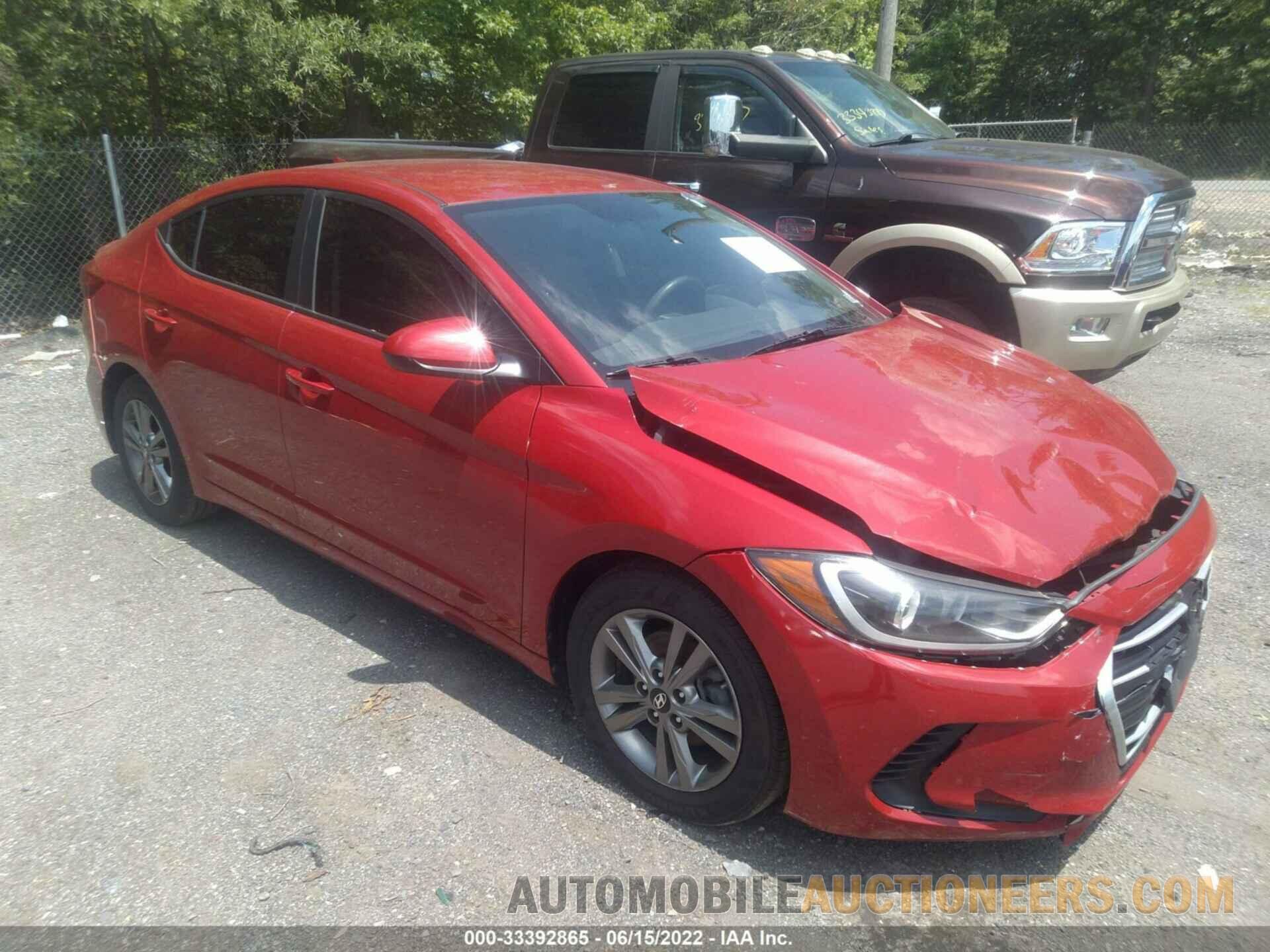 5NPD84LF9JH239164 HYUNDAI ELANTRA 2018