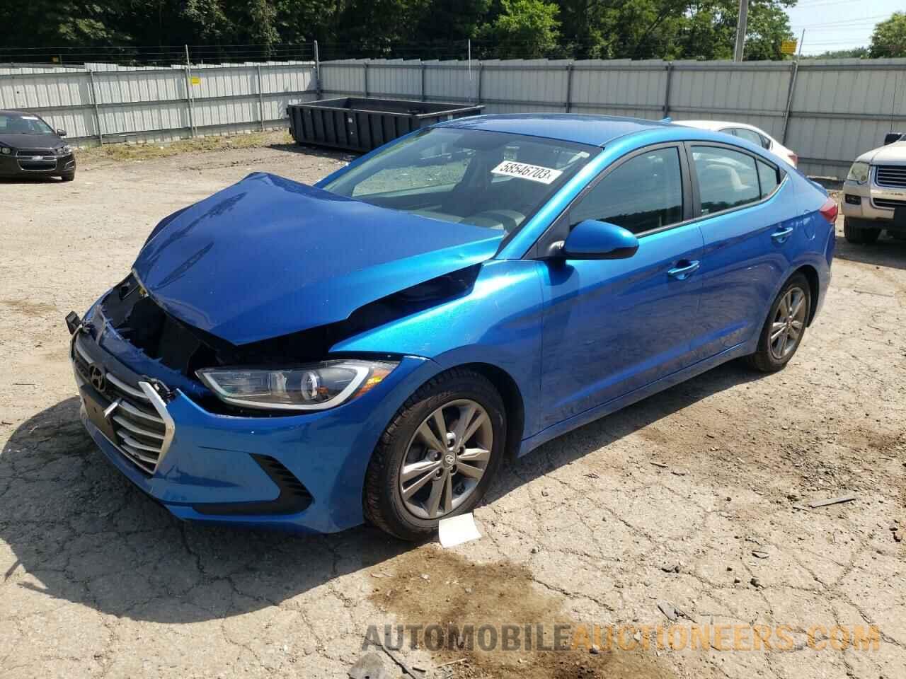 5NPD84LF9JH243523 HYUNDAI ELANTRA 2018