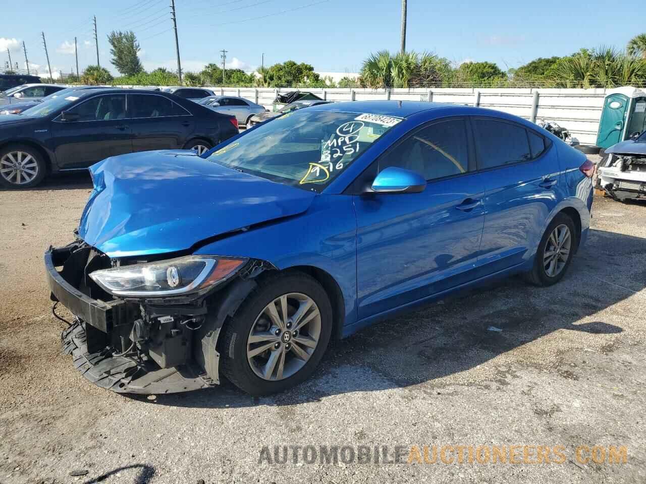 5NPD84LF9JH273251 HYUNDAI ELANTRA 2018