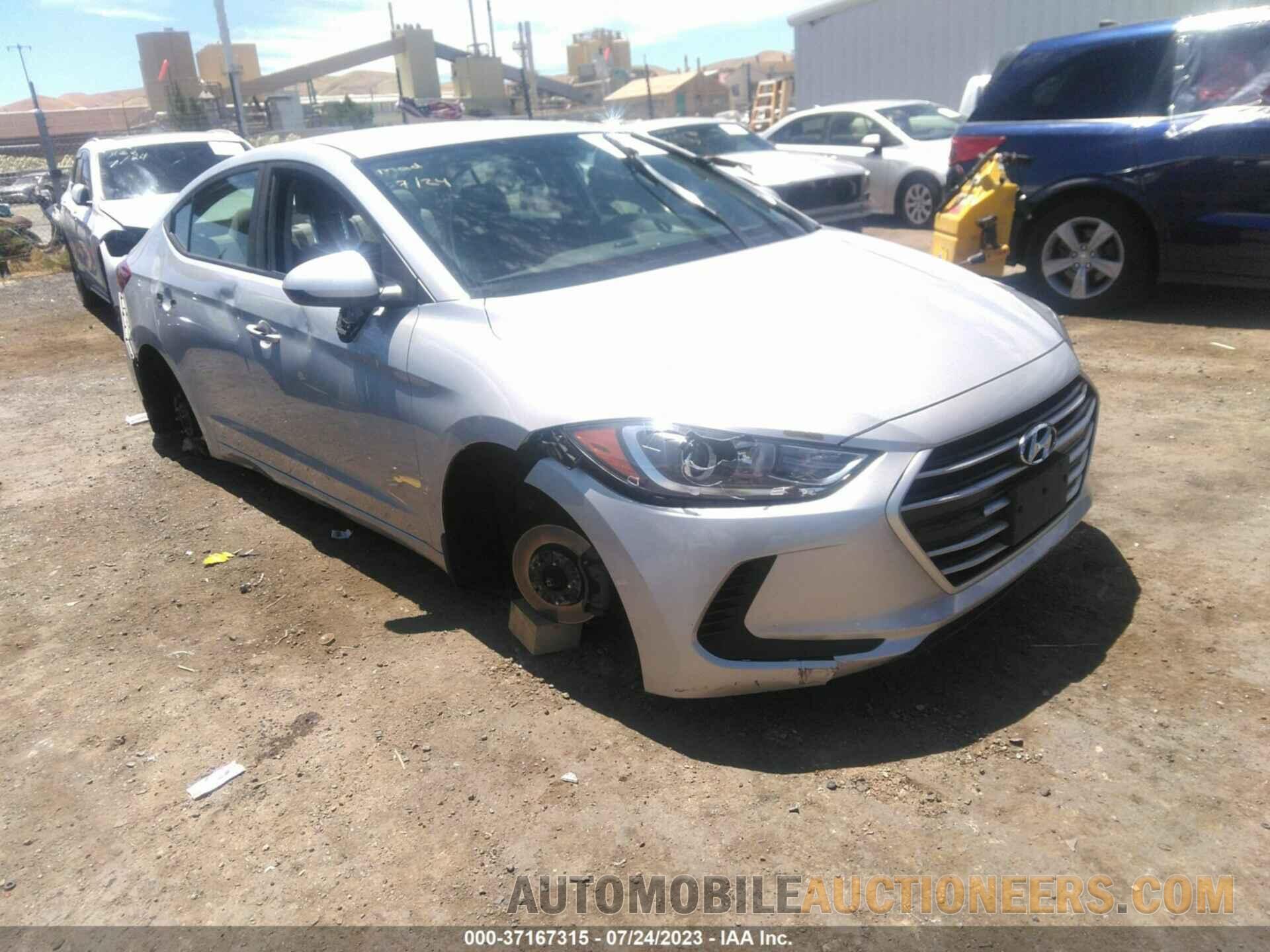 5NPD84LF9JH284539 HYUNDAI ELANTRA 2018