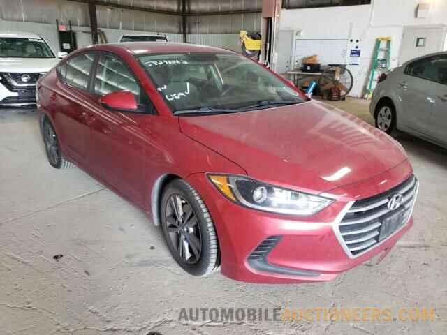 5NPD84LF9JH296917 HYUNDAI ELANTRA 2018