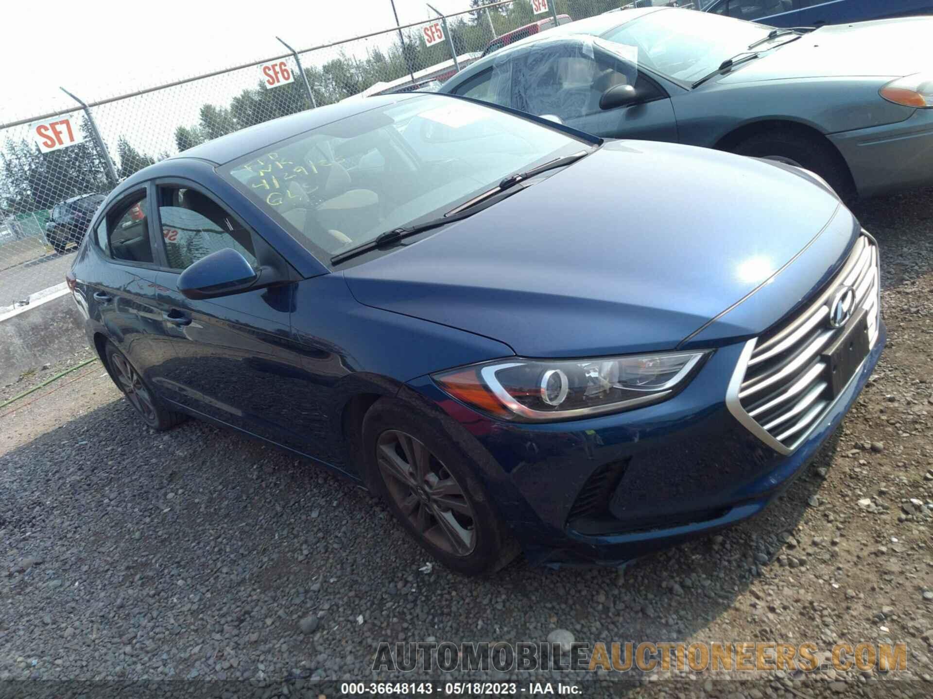 5NPD84LF9JH303736 HYUNDAI ELANTRA 2018