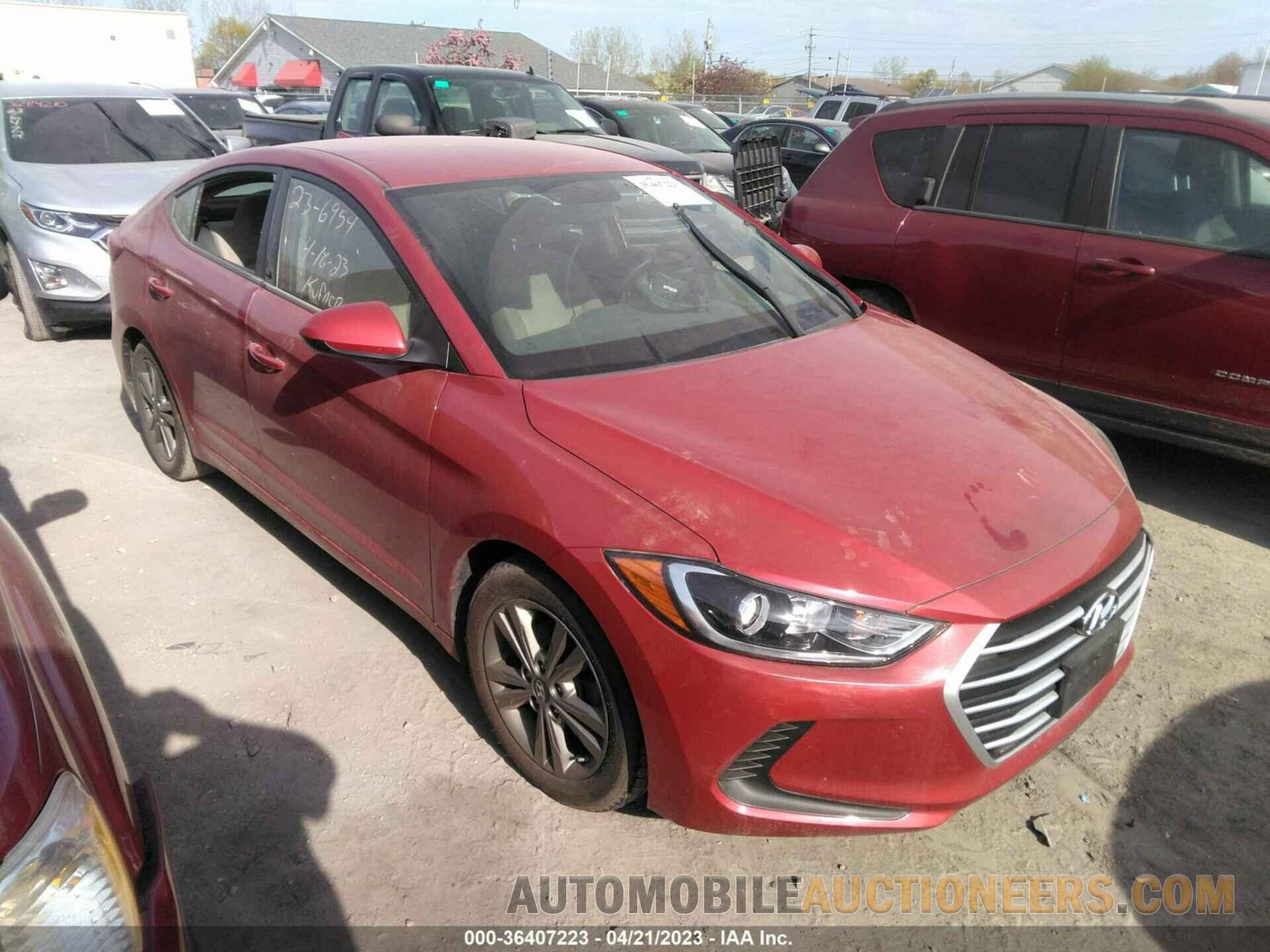 5NPD84LF9JH312243 HYUNDAI ELANTRA 2018