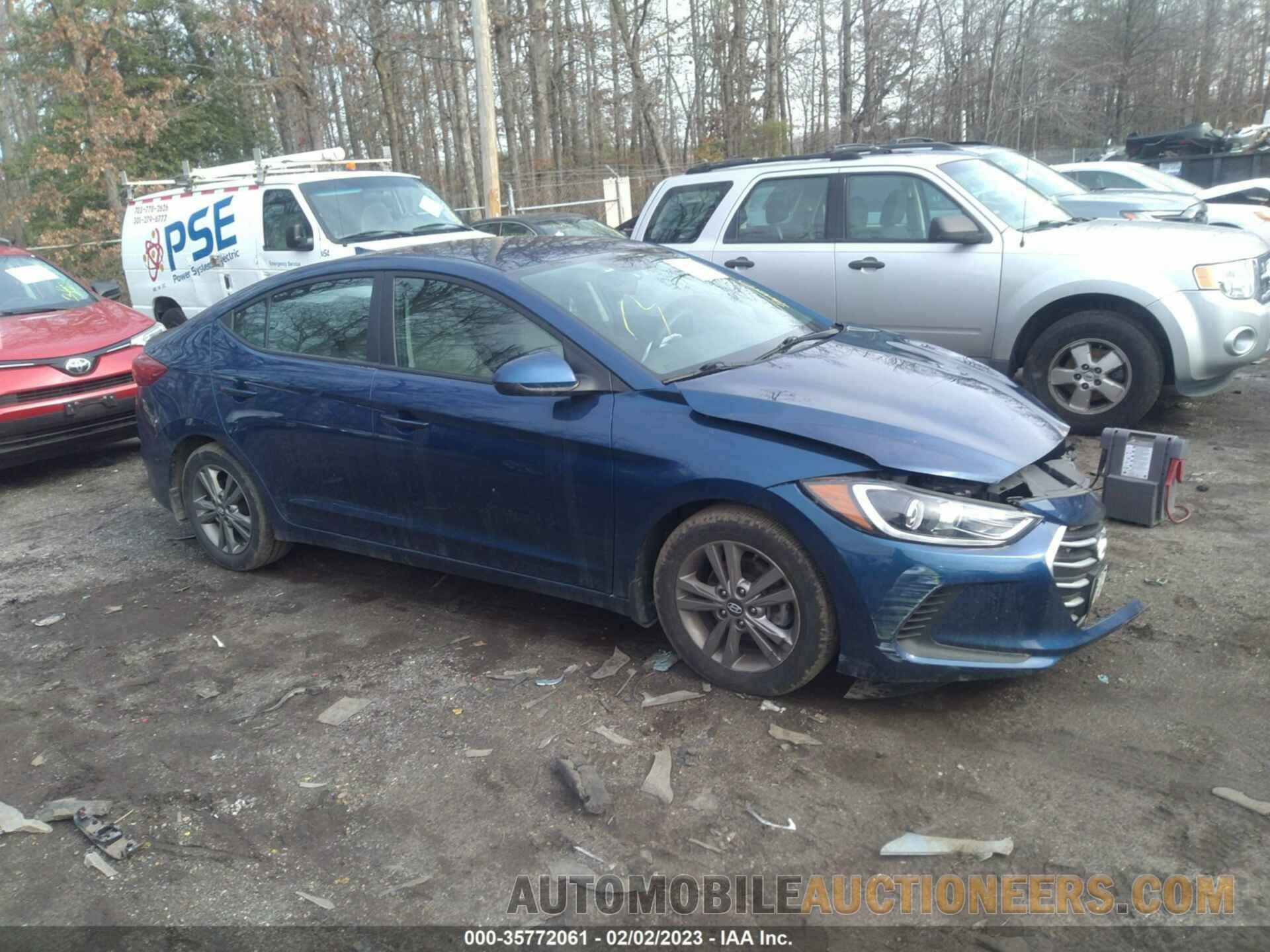 5NPD84LF9JH321167 HYUNDAI ELANTRA 2018