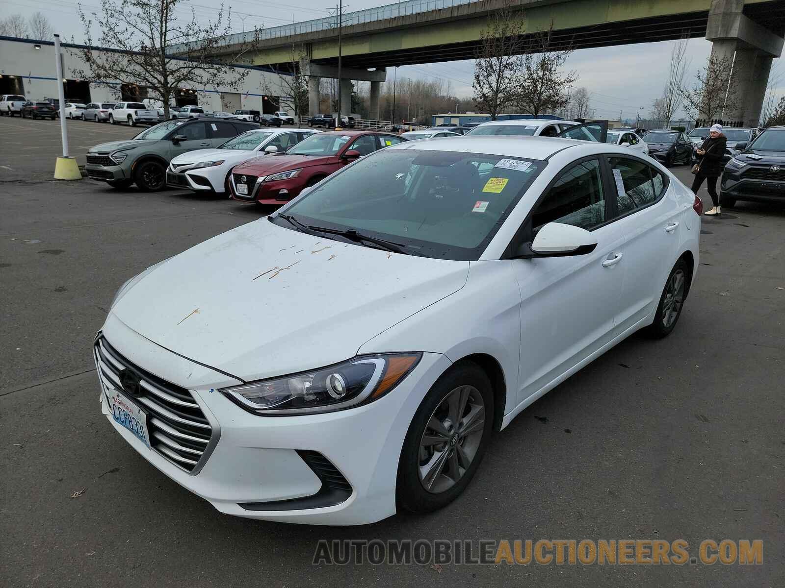 5NPD84LF9JH345744 Hyundai Elantra 2018