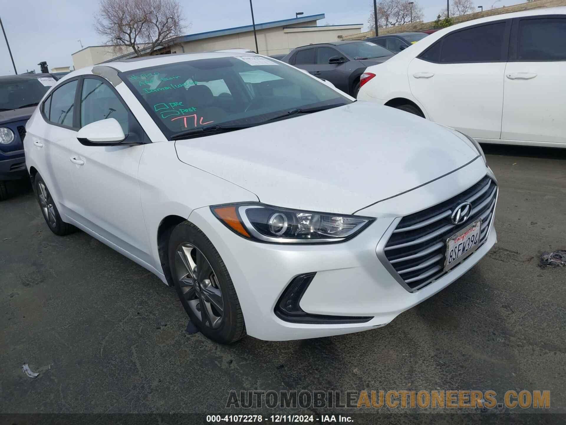 5NPD84LFXHH158040 HYUNDAI ELANTRA 2017