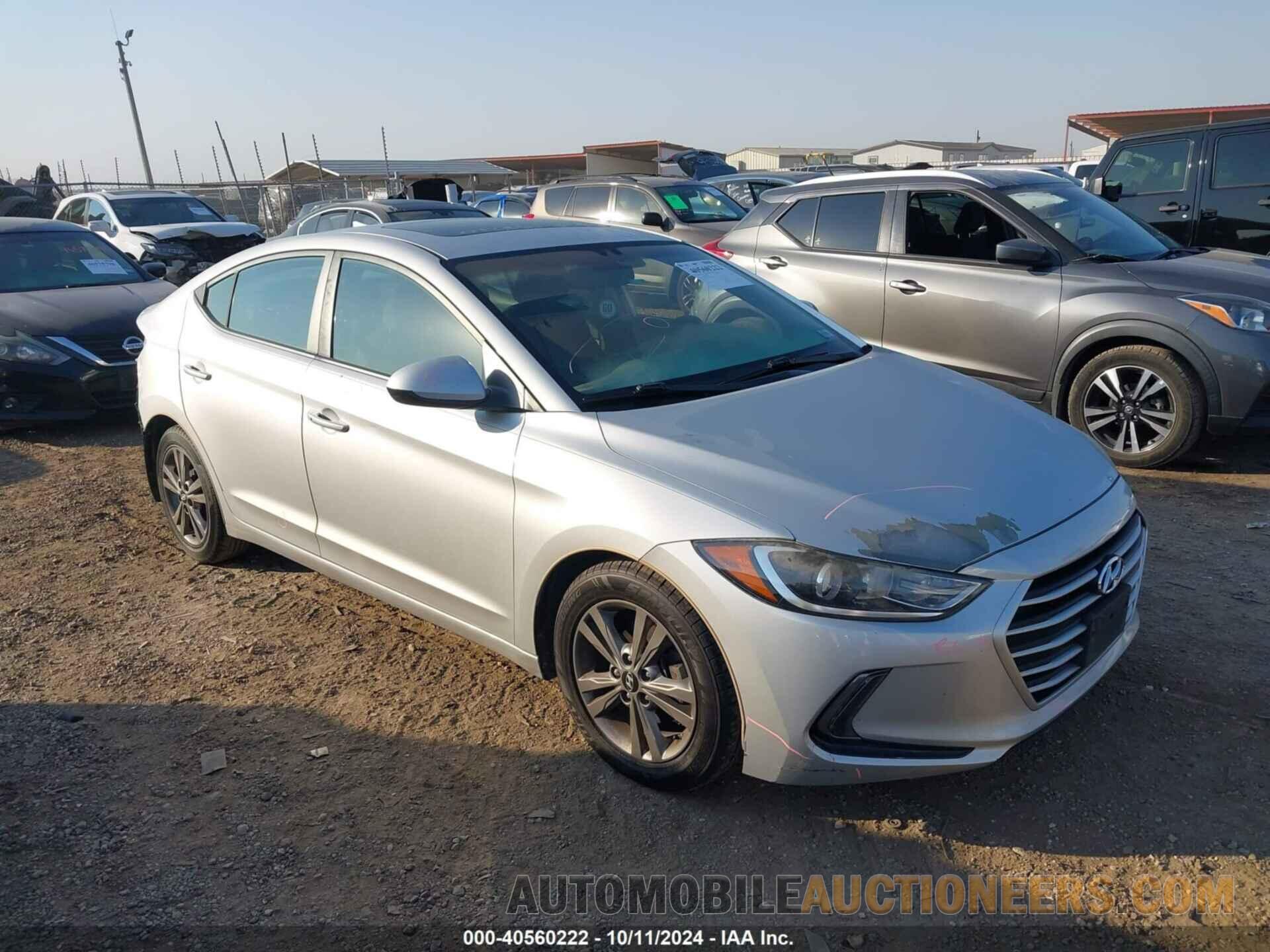 5NPD84LFXHH202070 HYUNDAI ELANTRA 2017