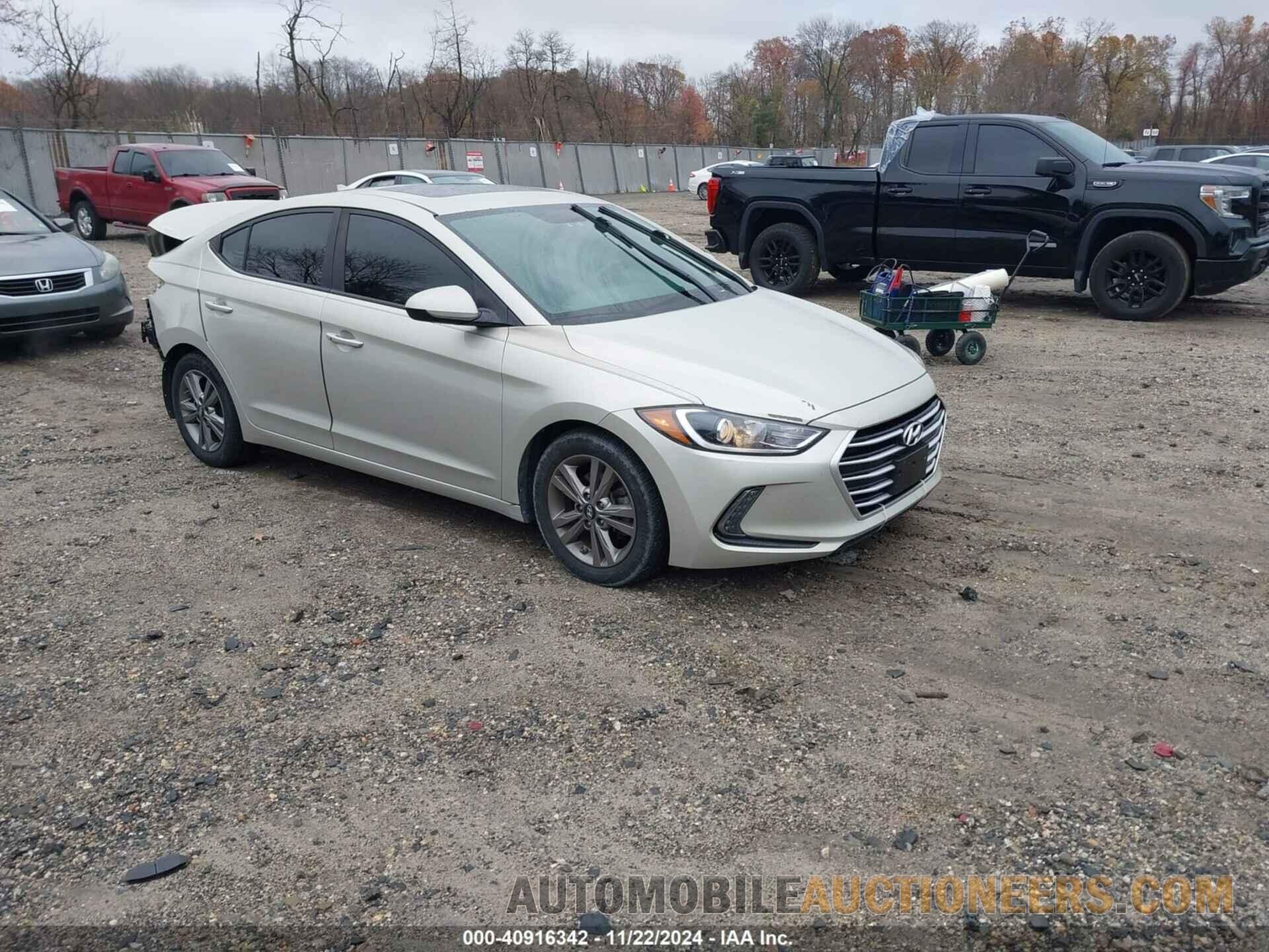 5NPD84LFXHH202876 HYUNDAI ELANTRA 2017