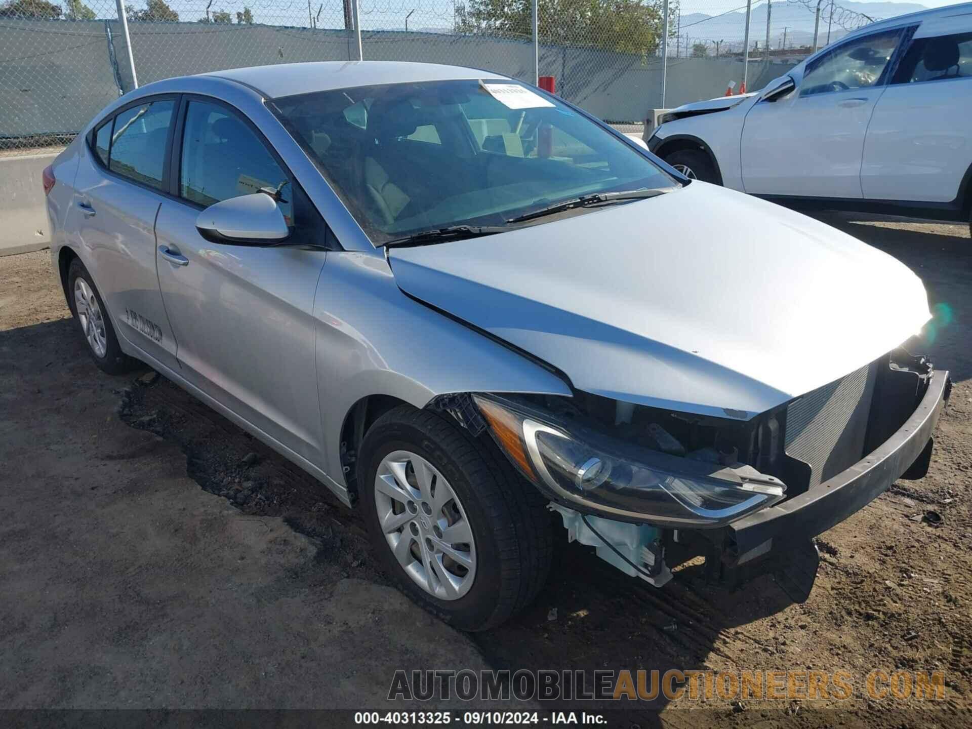 5NPD84LFXJH234958 HYUNDAI ELANTRA 2018