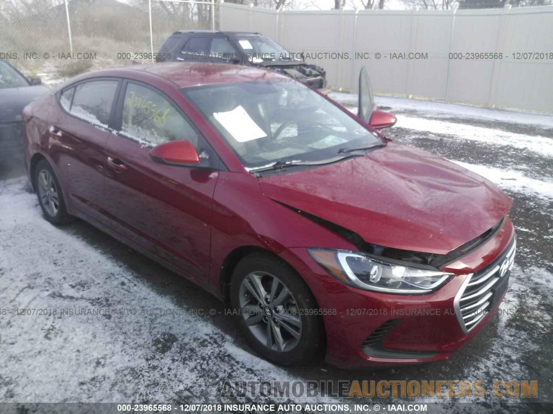 5NPD84LFXJH258290 Hyundai Elantra 2018