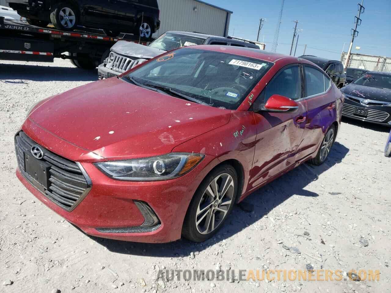 5NPD84LFXJH285991 HYUNDAI ELANTRA 2018