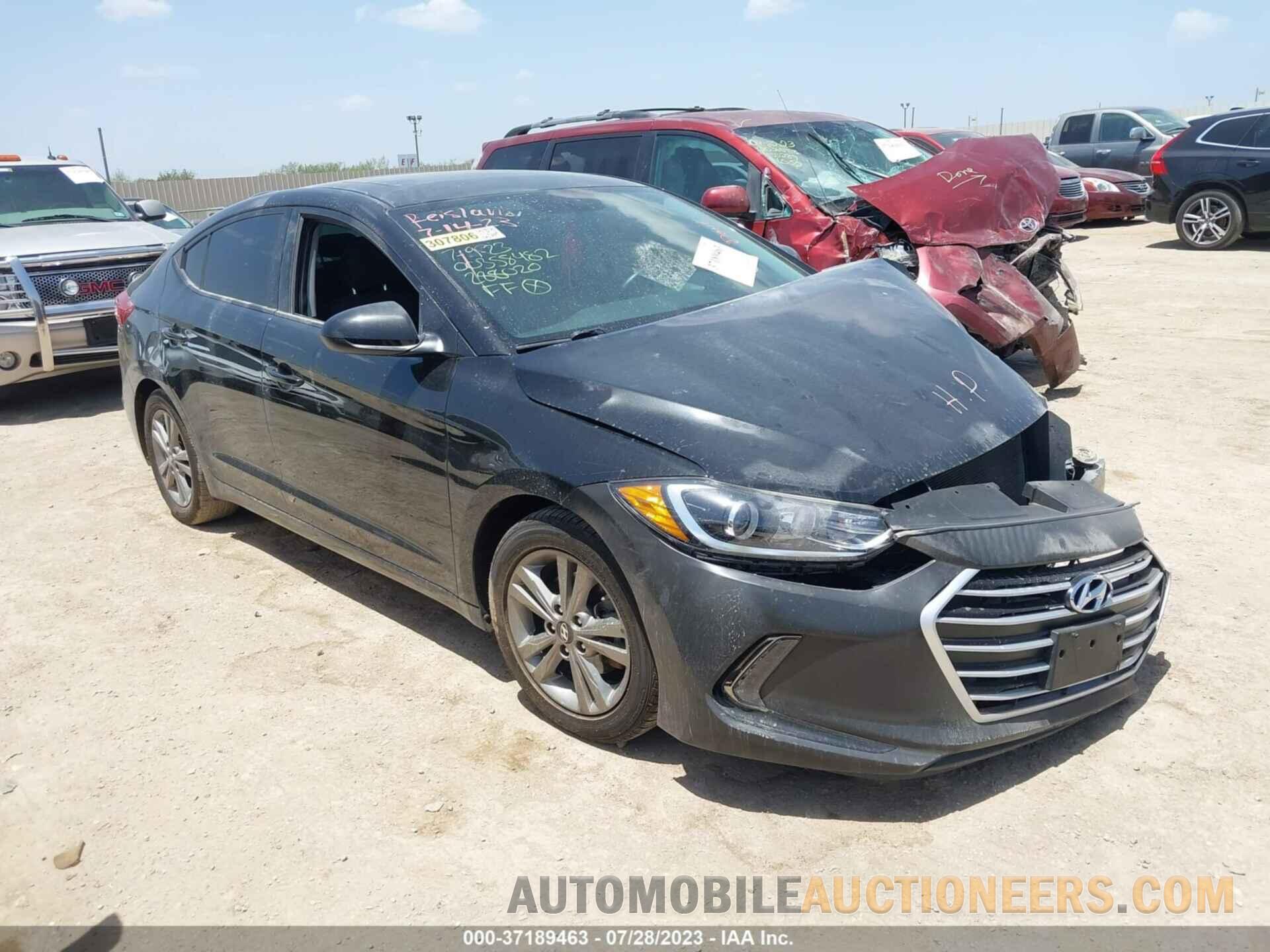 5NPD84LFXJH288020 HYUNDAI ELANTRA 2018