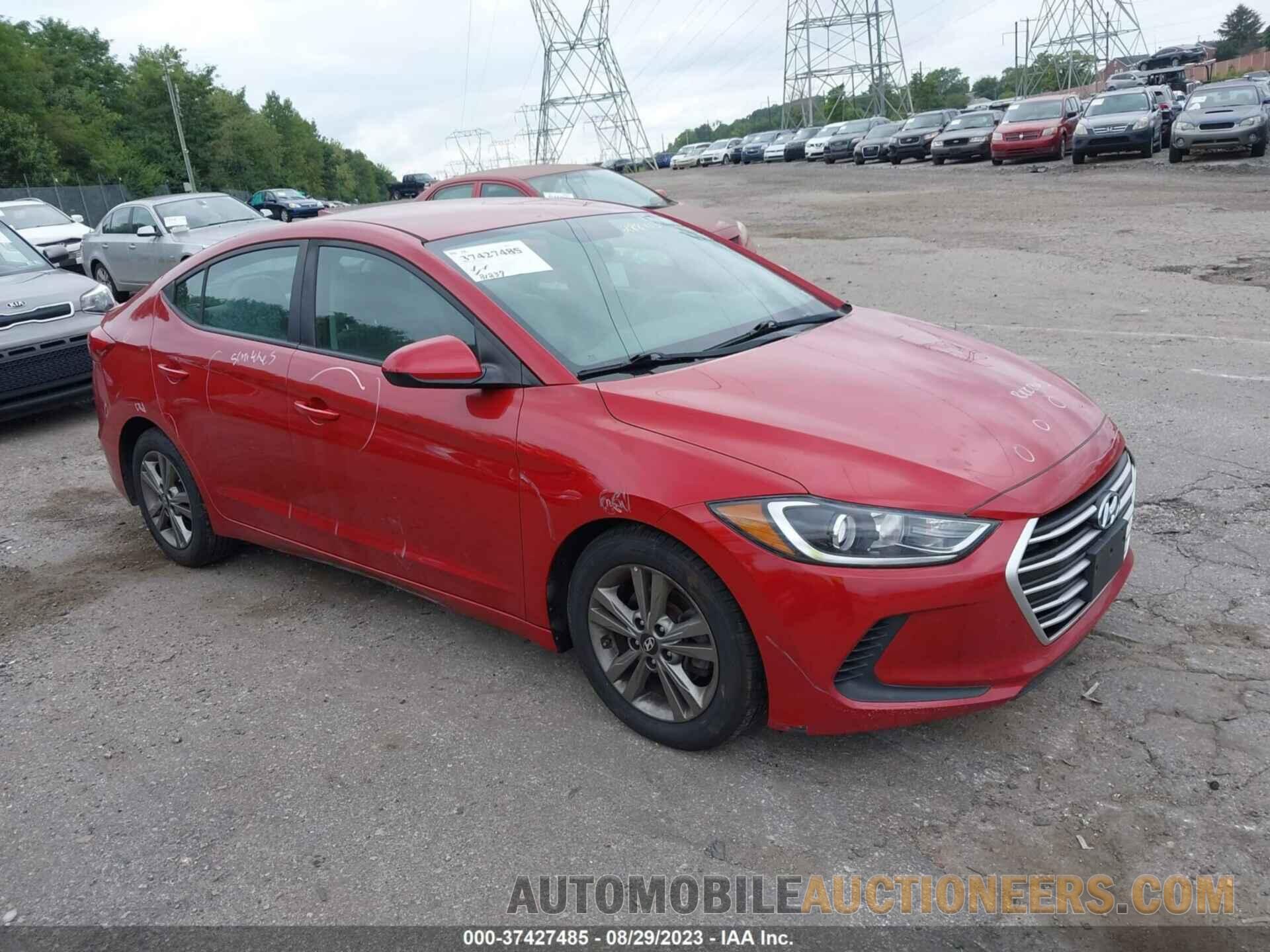 5NPD84LFXJH288423 HYUNDAI ELANTRA 2018