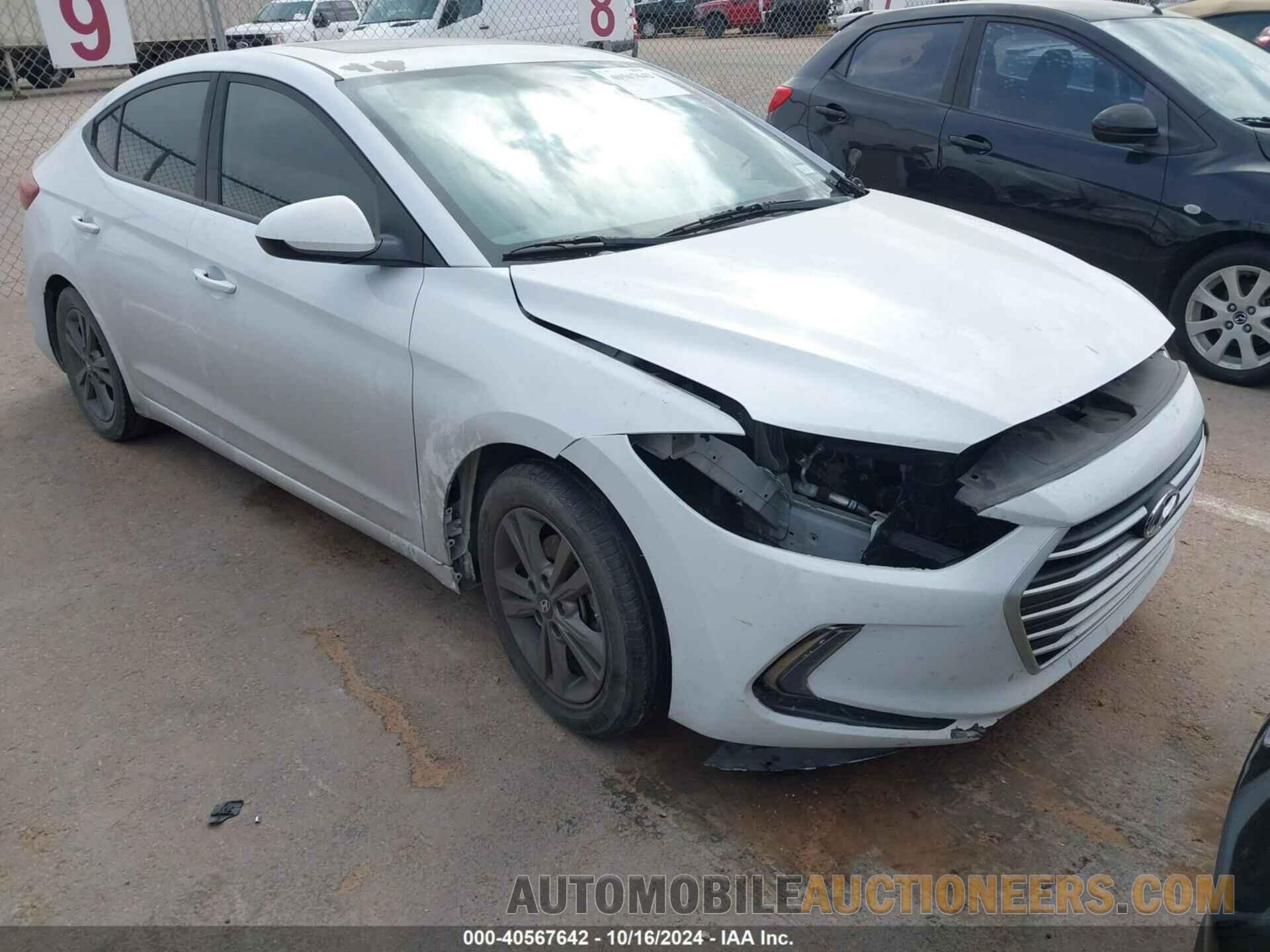 5NPD84LFXJH297624 HYUNDAI ELANTRA 2018