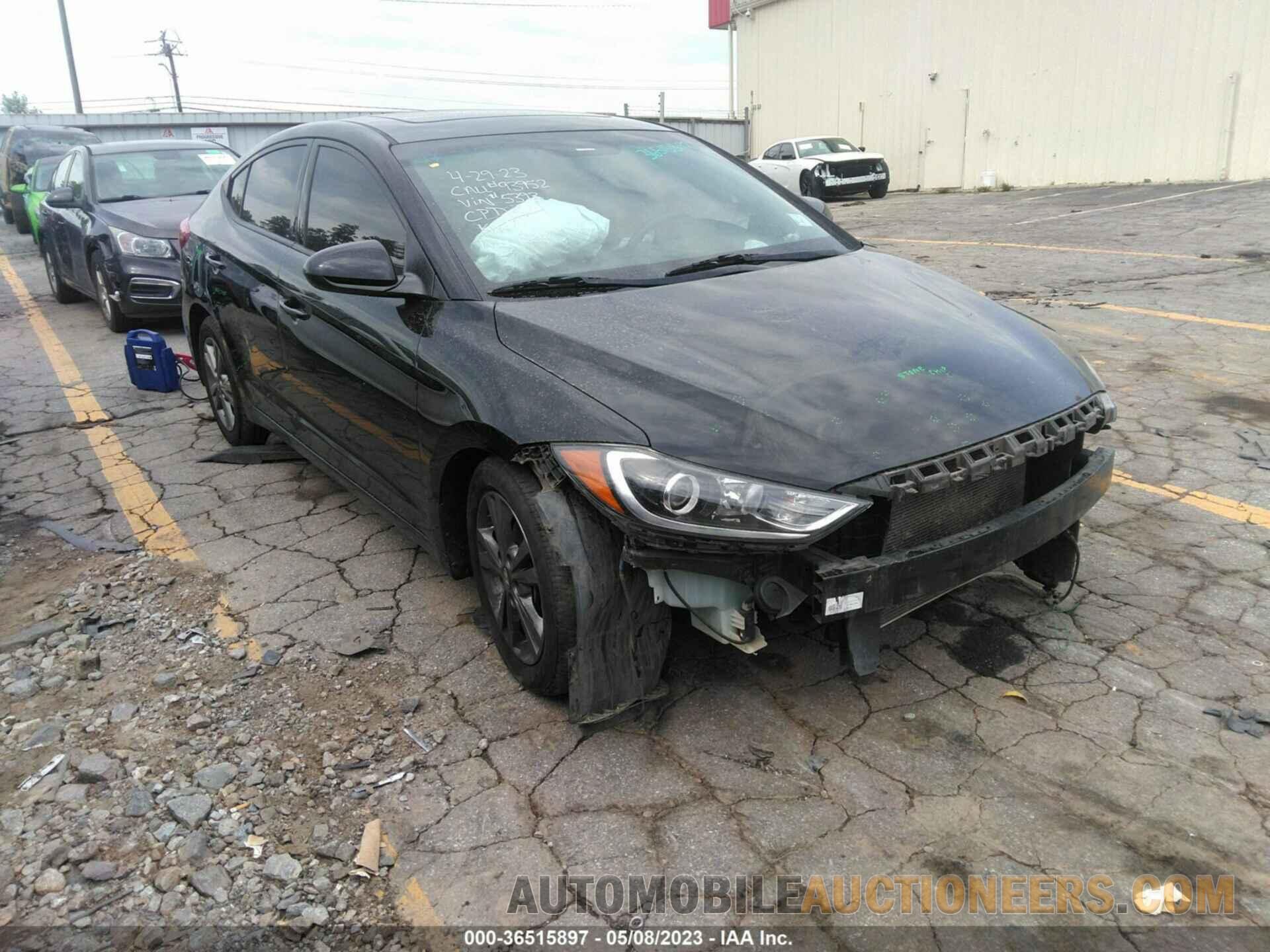 5NPD84LFXJH315393 HYUNDAI ELANTRA 2018