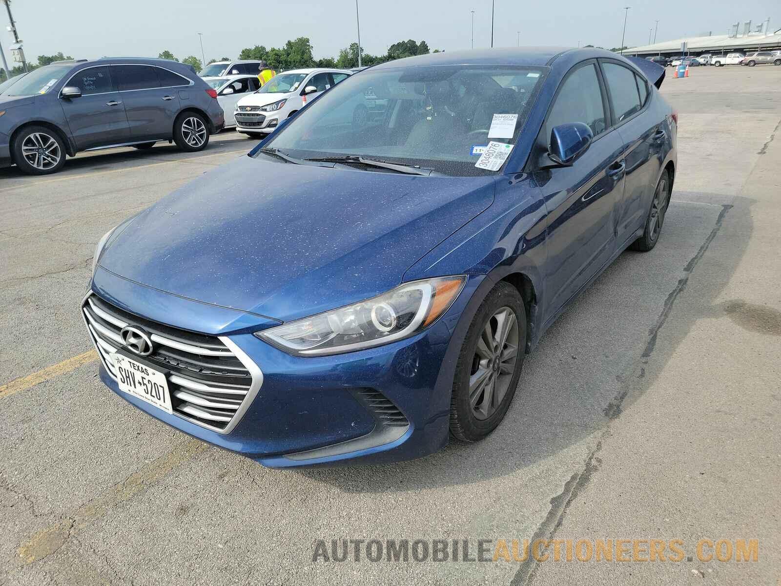 5NPD84LFXJH345588 Hyundai Elantra 2018