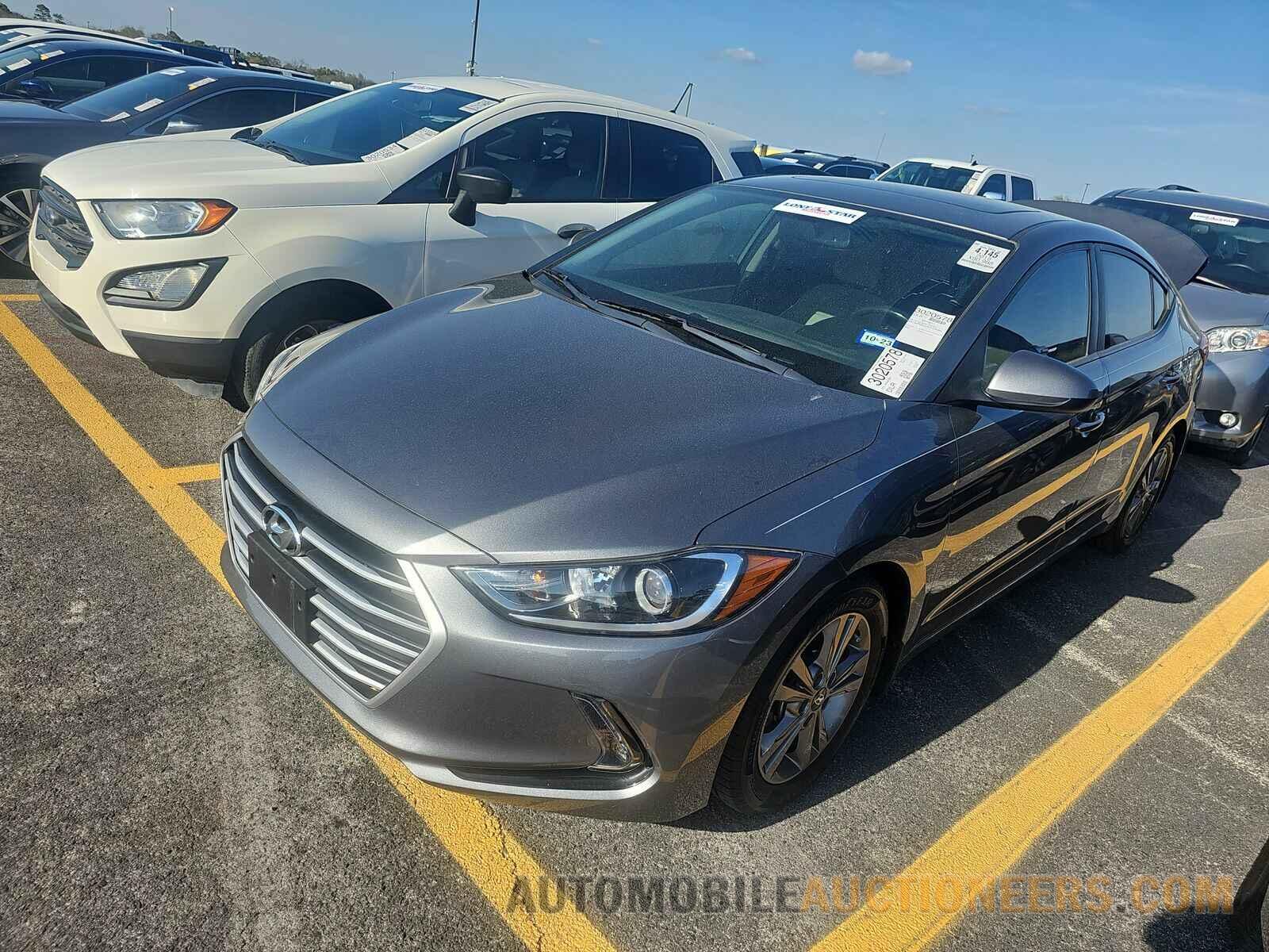 5NPD84LFXJH346384 Hyundai Elantra 2018