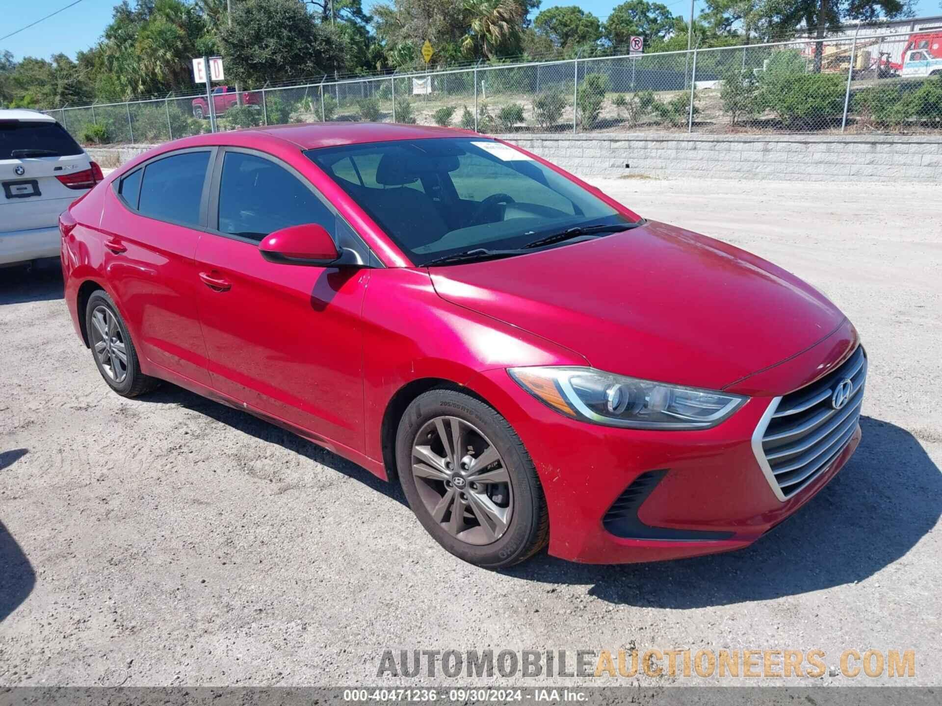 5NPD84LFXJH376971 HYUNDAI ELANTRA 2018