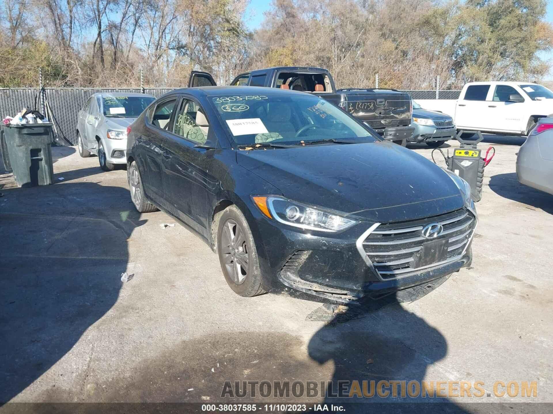 5NPD84LFXJH383600 HYUNDAI ELANTRA 2018