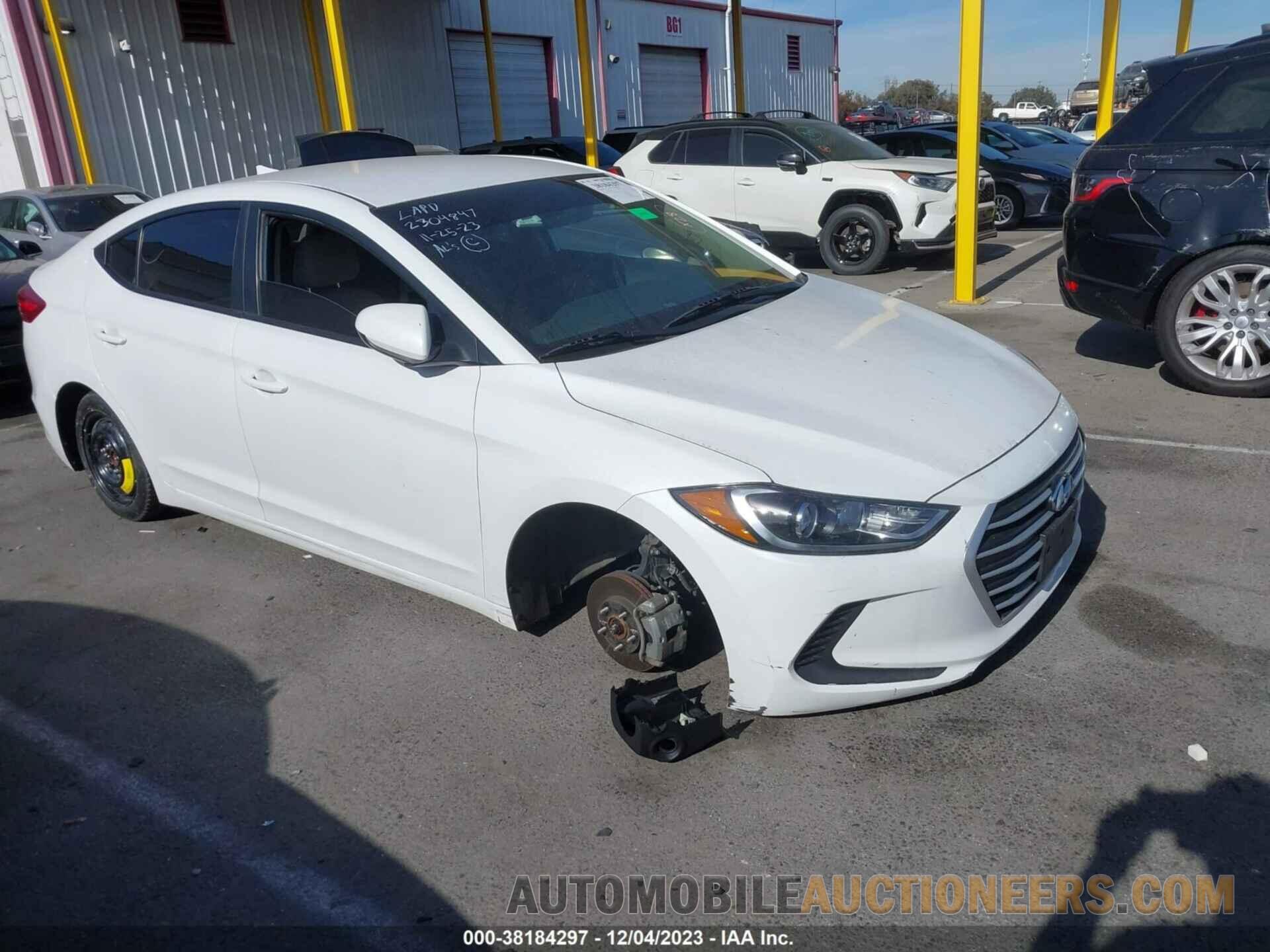 5NPD84LFXJH396346 HYUNDAI ELANTRA 2018