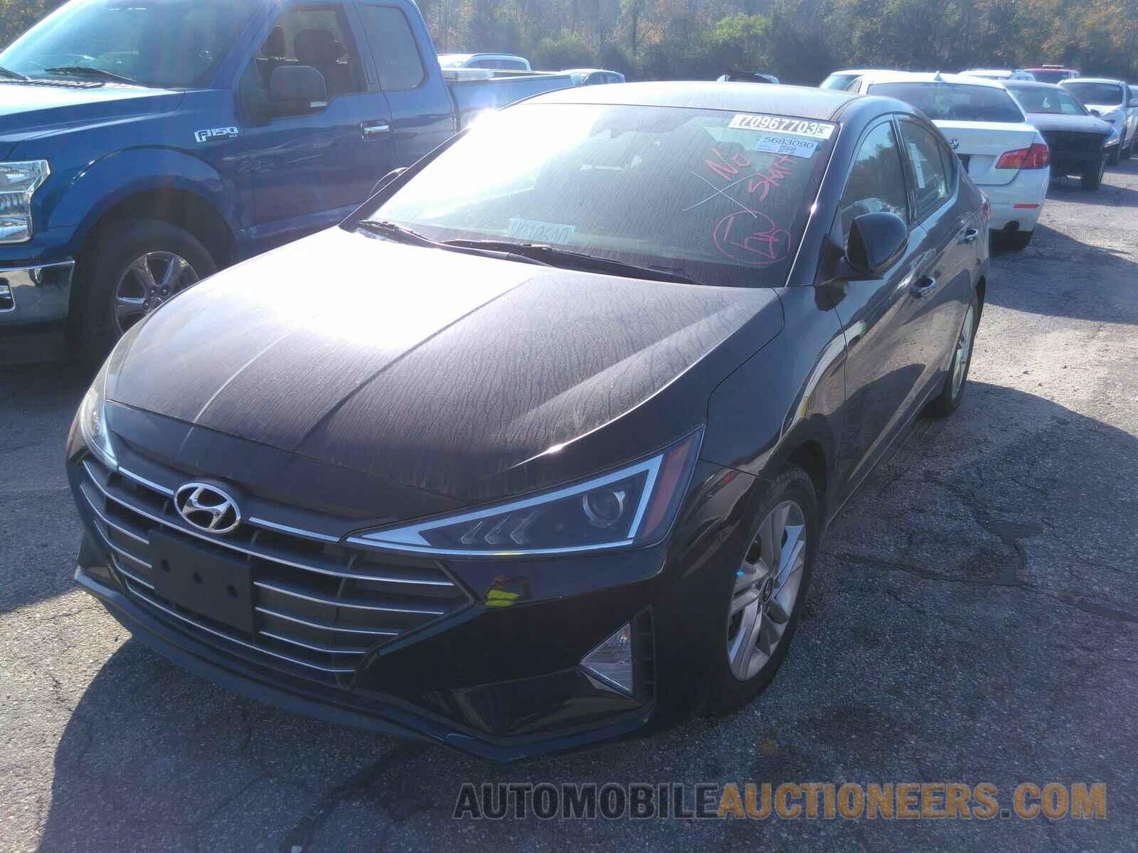 5NPD84LFXLH543588 Hyundai Elantra 2020