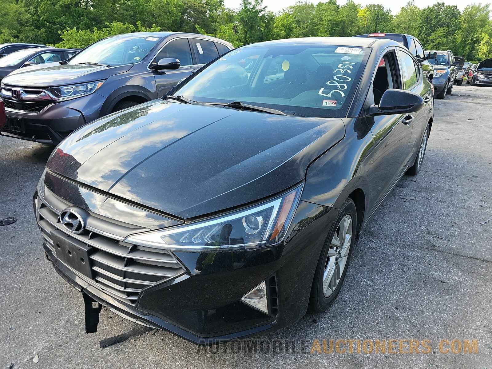 5NPD84LFXLH580351 Hyundai Elantra 2020